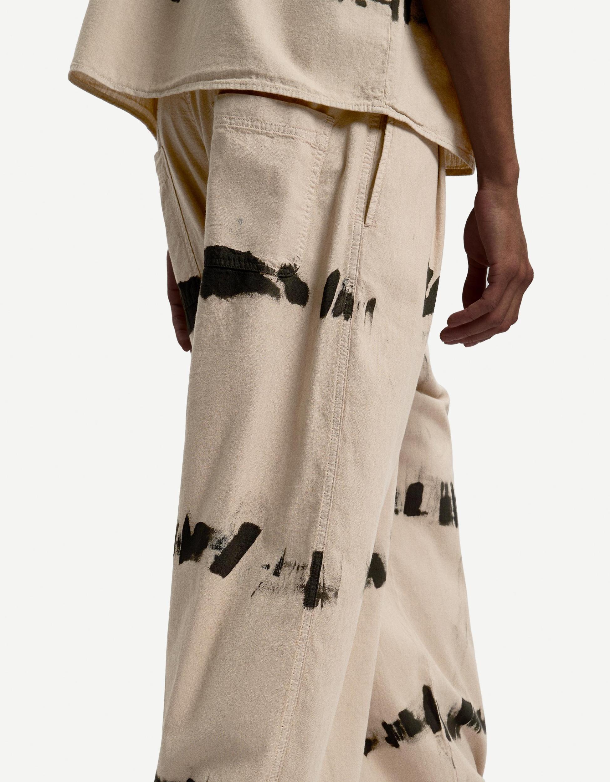 Super baggy tie-dye pants Product Image