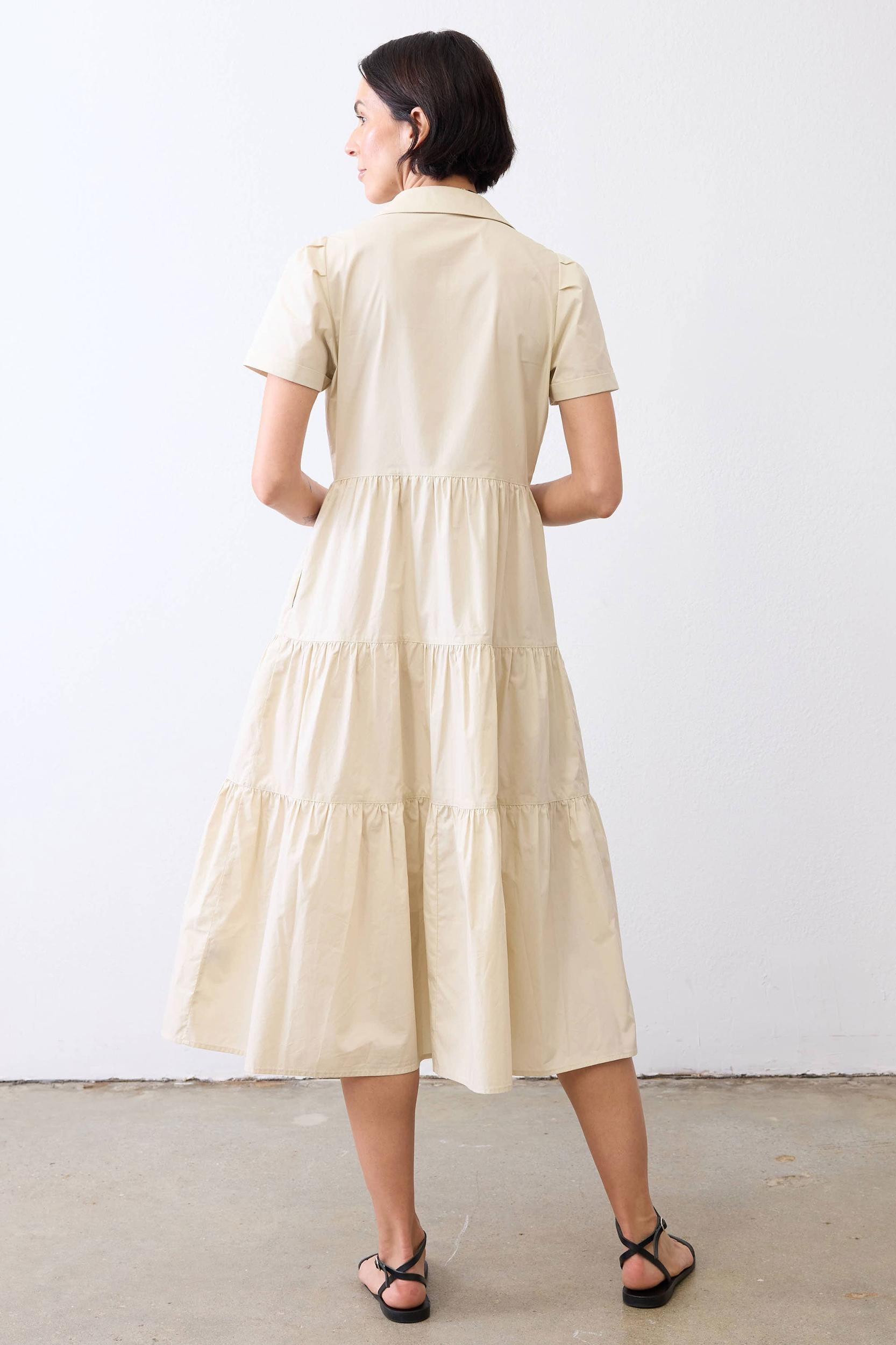 Breaking Free Long Poplin Dress Product Image