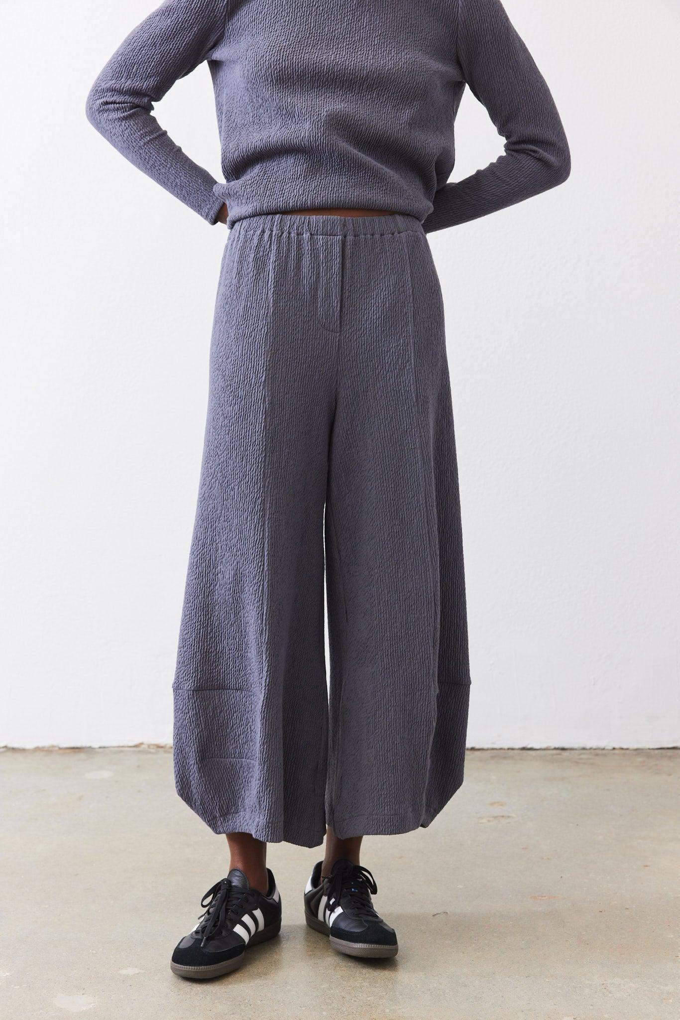 Not Your Average Wide Leg Jacquard Pants Product Image
