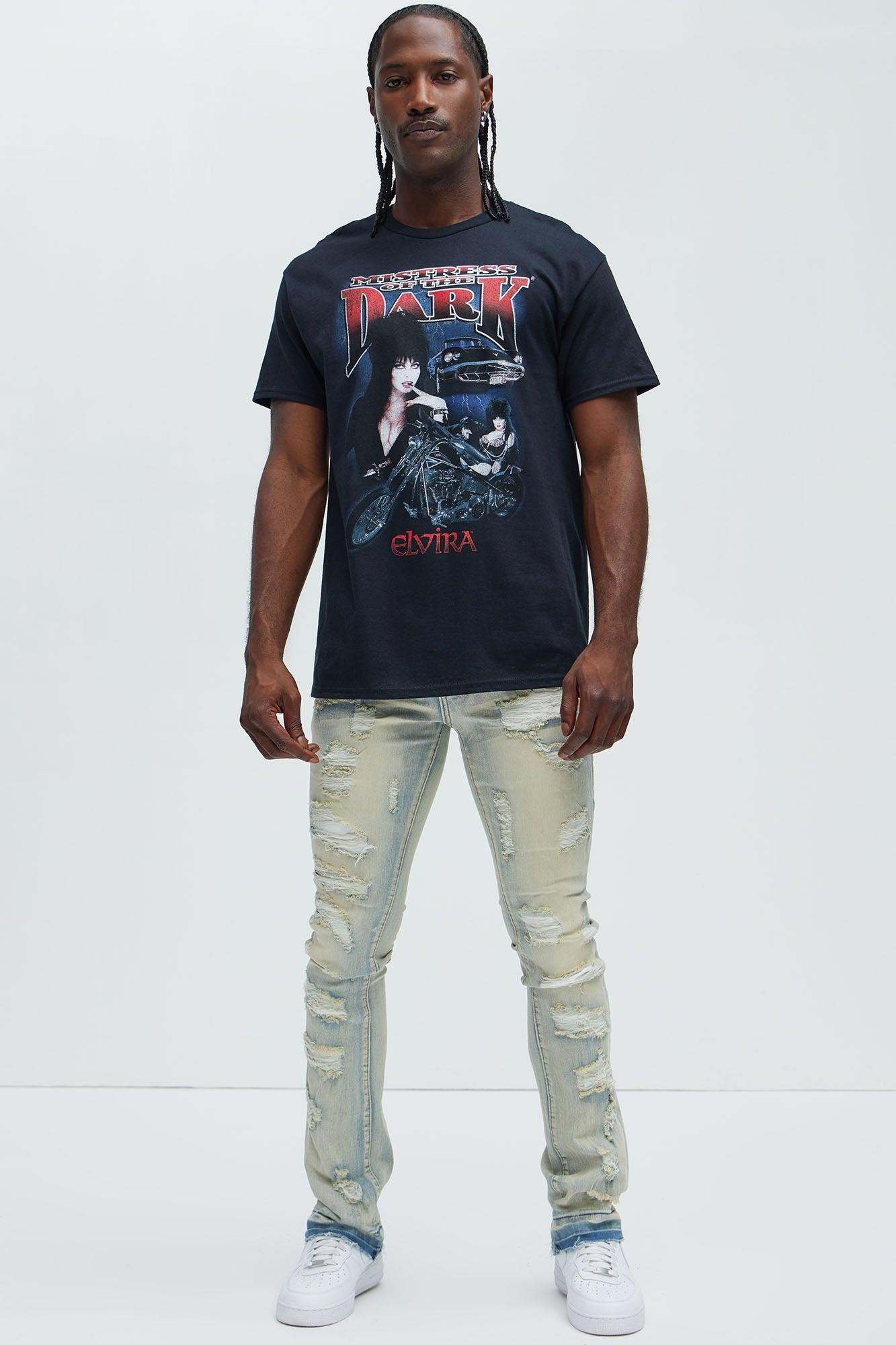 Mistress Of The Dark Elvira Short Sleeve Tee - Black Product Image