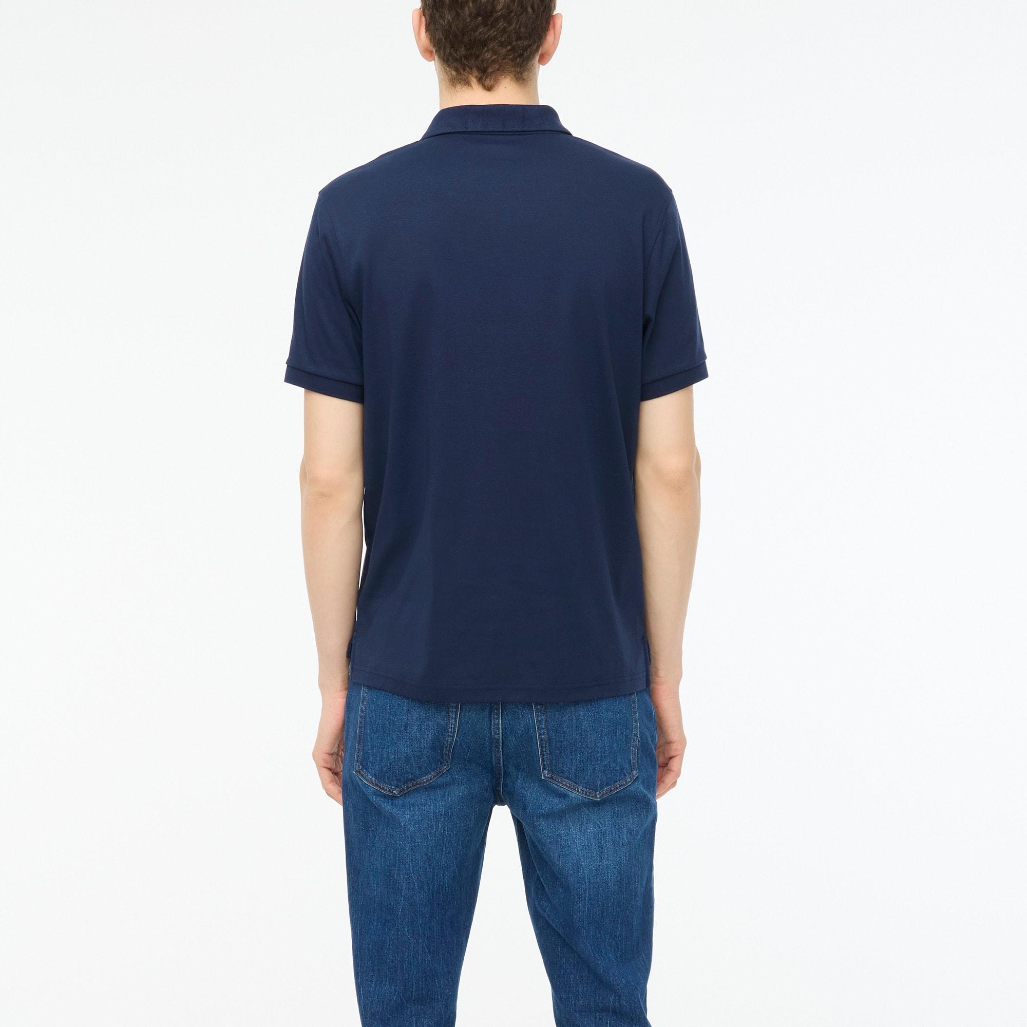 Soft-touch polo shirt Product Image