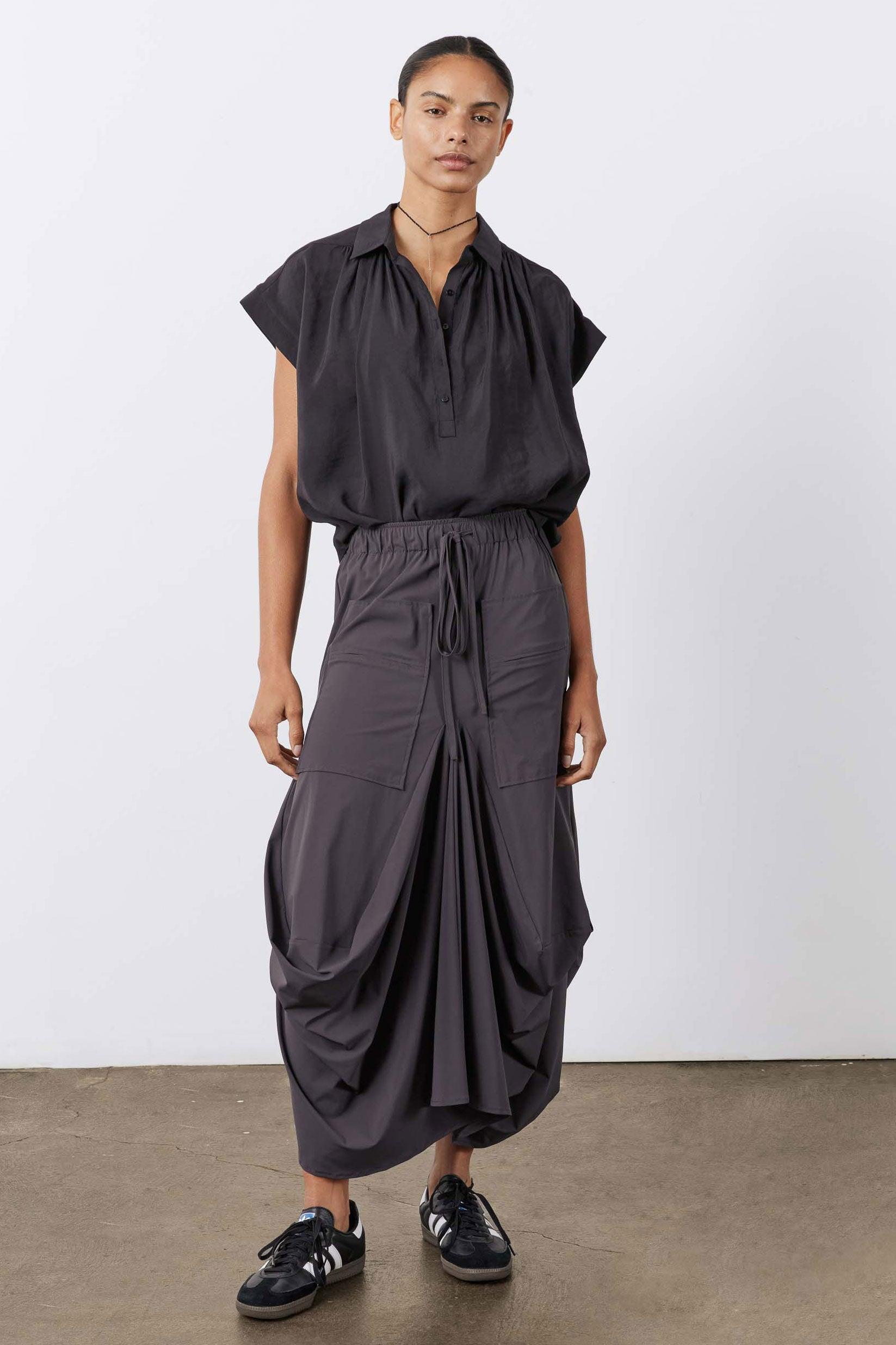 The Nonchalant Oversized Voile Blouse Product Image