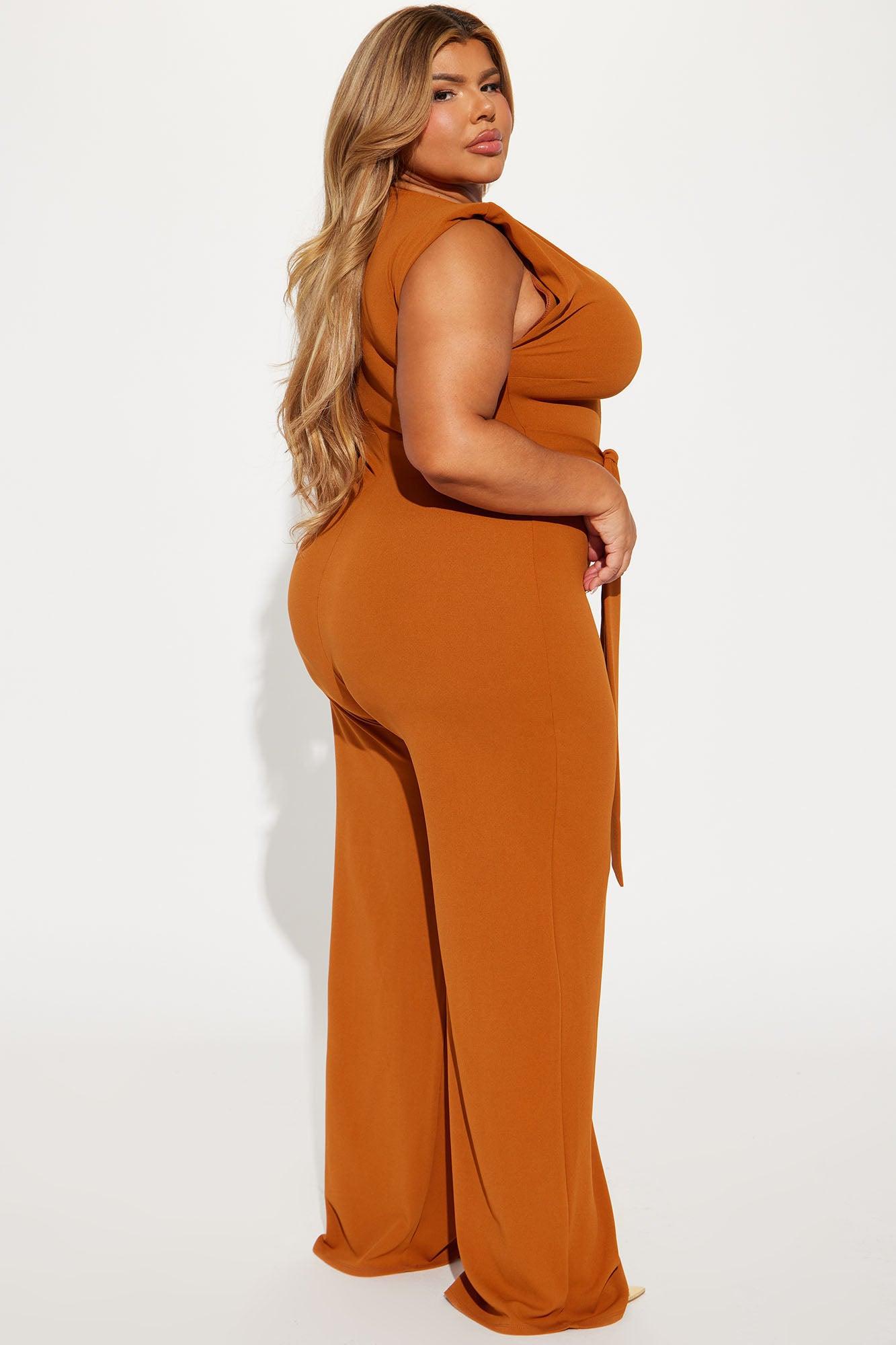 On Point Jumpsuit - Copper Product Image
