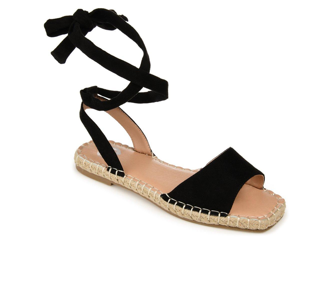 Women's Journee Collection Emelie Espadrille Tie-Up Sandals Product Image