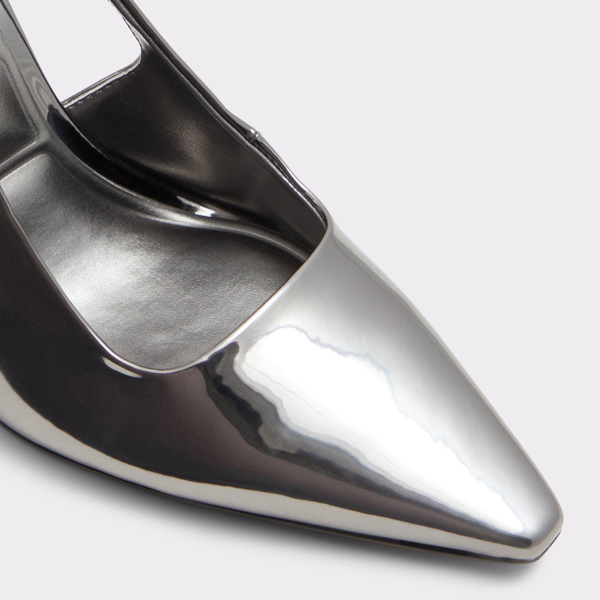 Marysa Pewter Women's Slingbacks | ALDO US Product Image