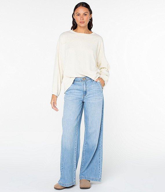 Roxy On My Mind Long Sleeve Knit T-Shirt Product Image