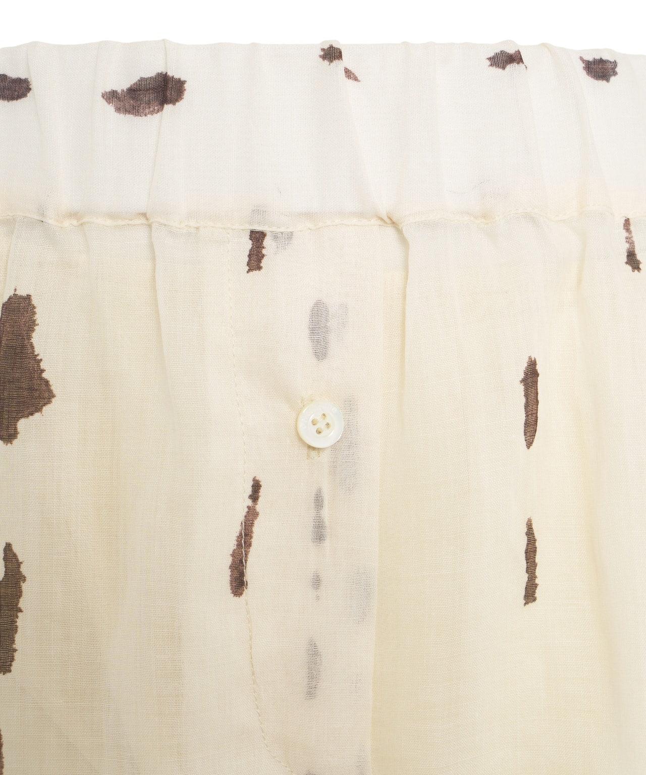 Ramie shorts with print Product Image