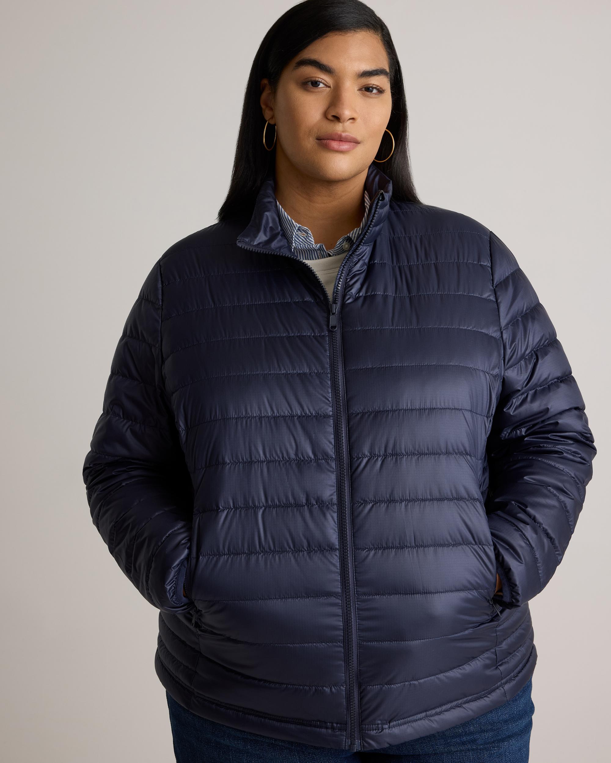 Quince | Women's Lightweight Down Packable Puffer Jacket Recycled Polyester Product Image