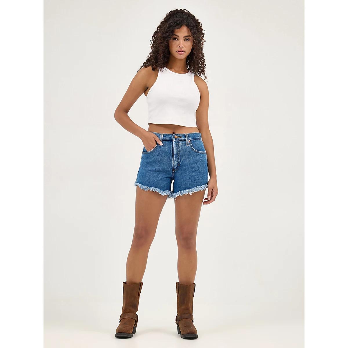Women's Reworked Short in Dark Stone Product Image
