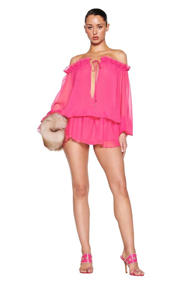 JAZMIN PLAYSUIT - PINK Product Image
