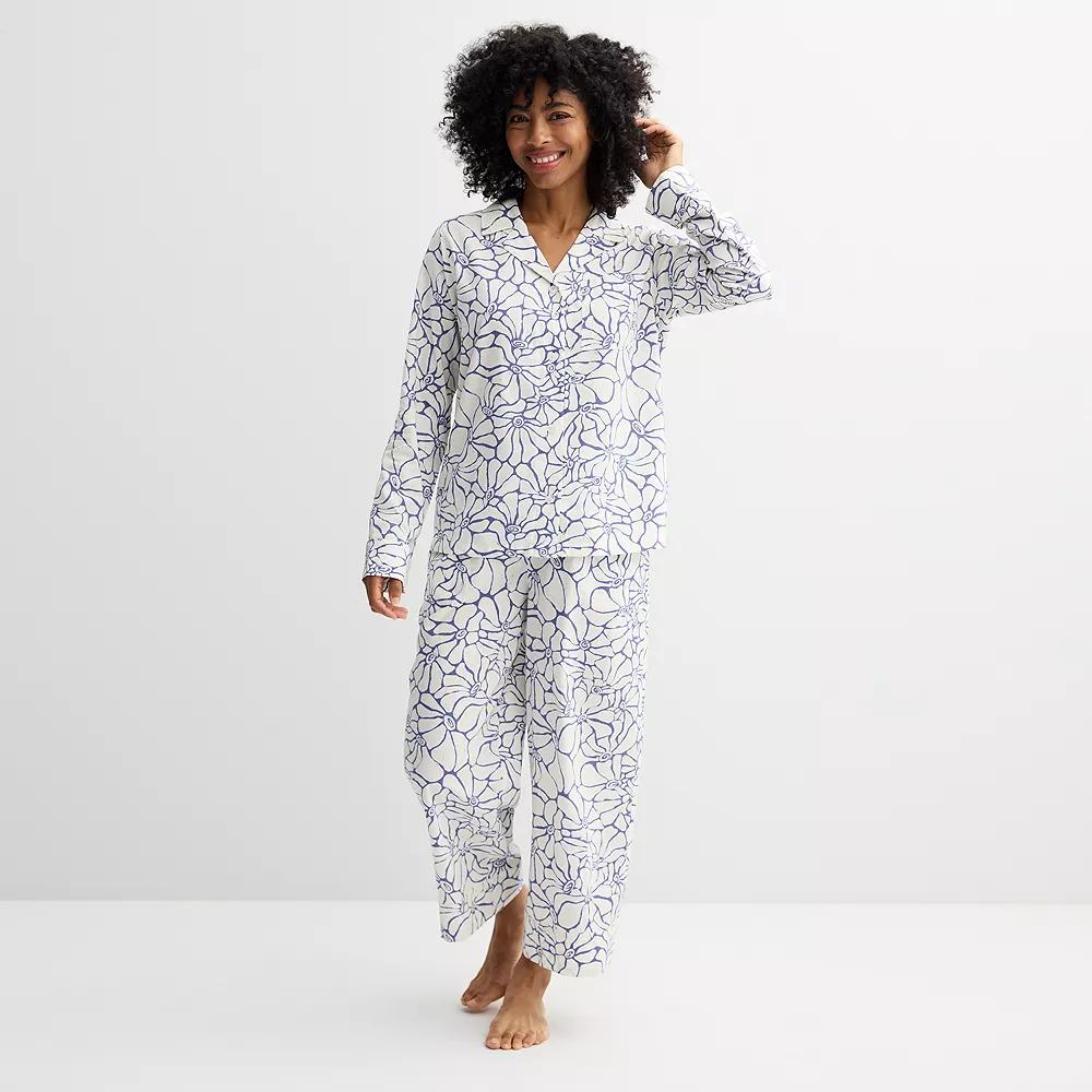 Women's Sonoma Goods For Life® Woven Pajama Top,  Product Image