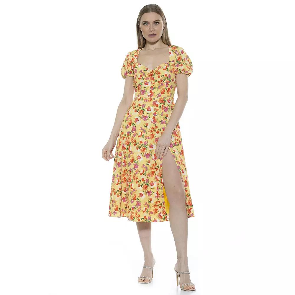 Women's ALEXIA ADMOR Gracie Fit & Flare Dress,  Product Image