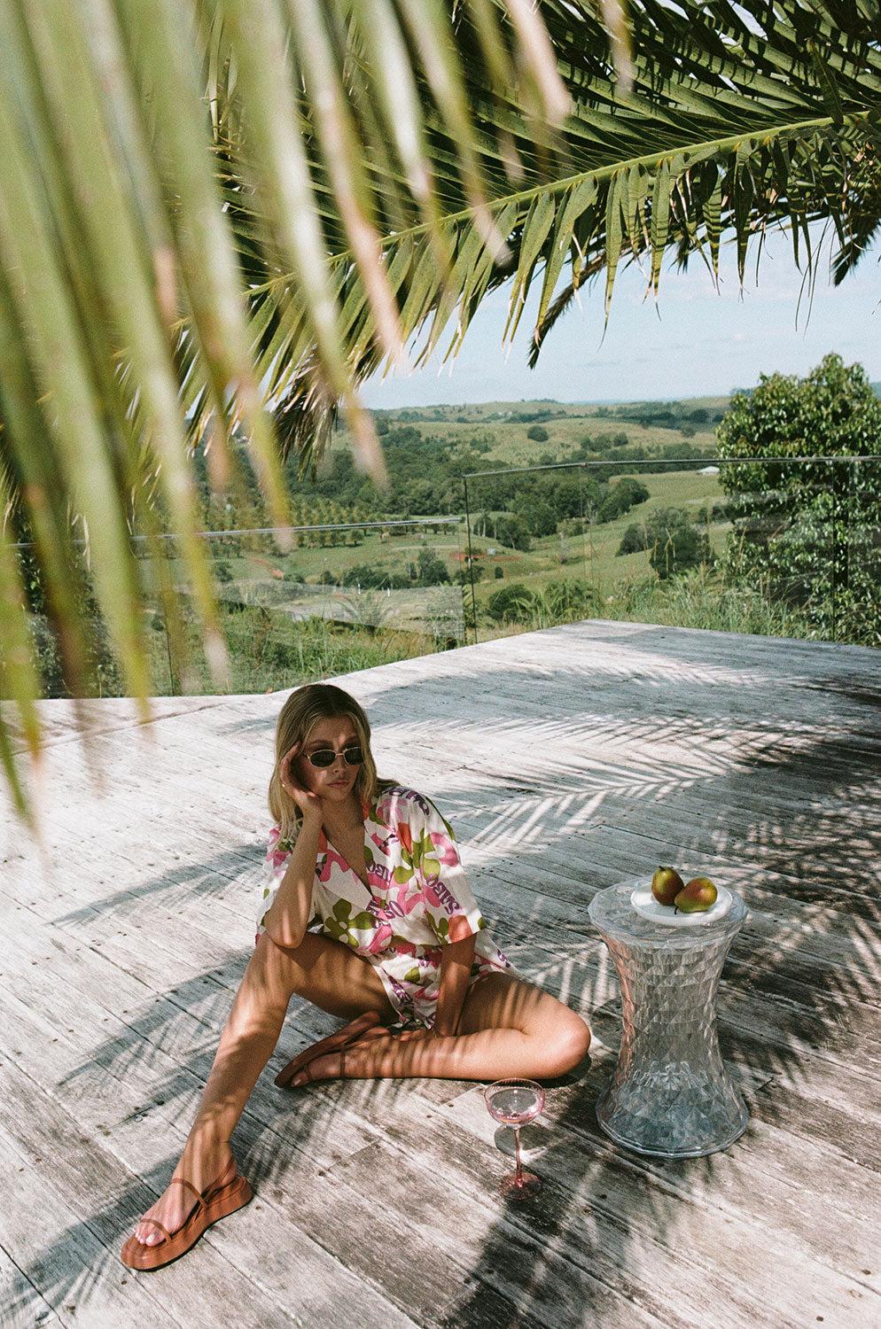 Tacita Dress - Tropical Product Image