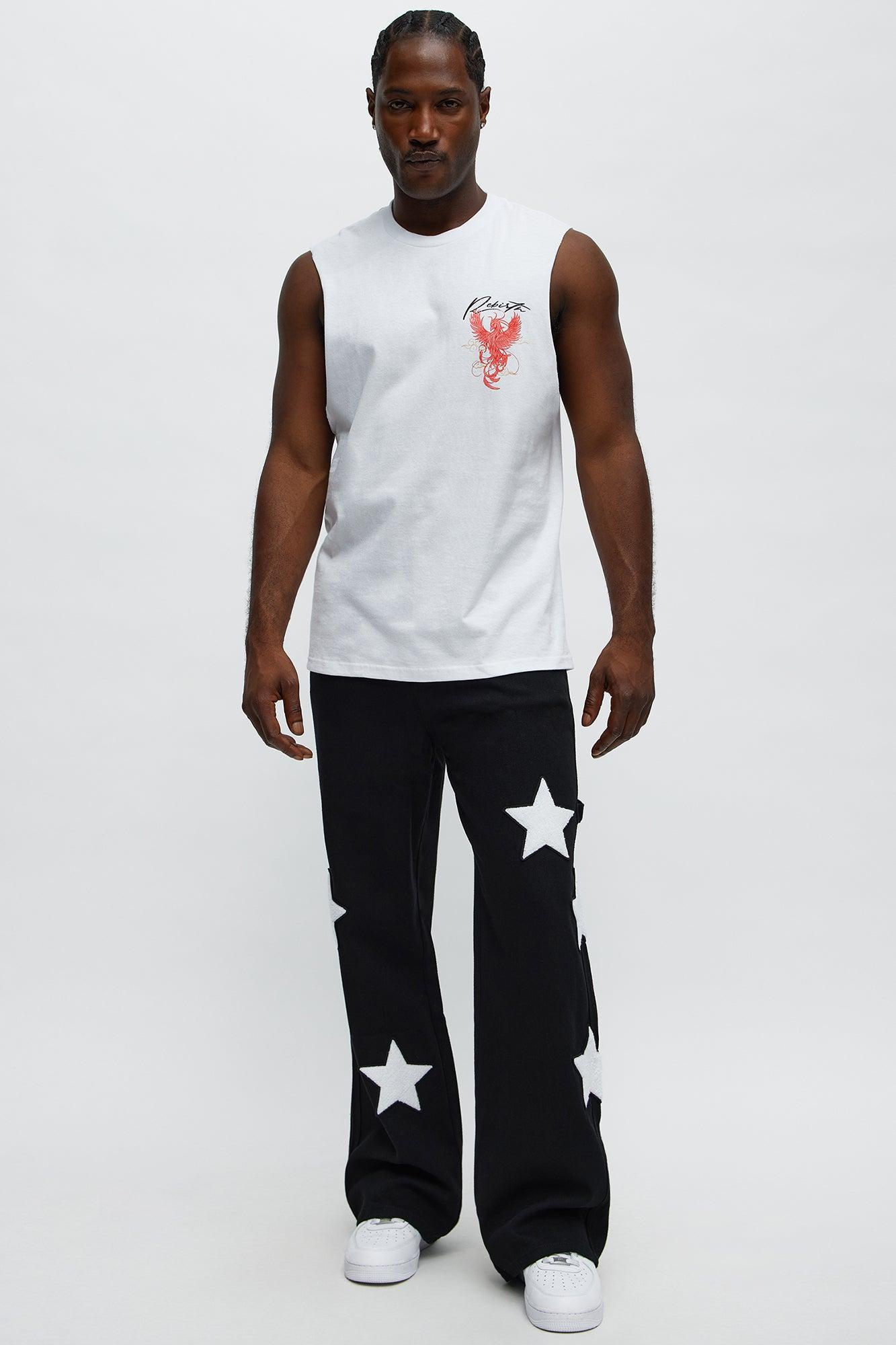 I'm A Star Baggy Jeans - Black Male Product Image