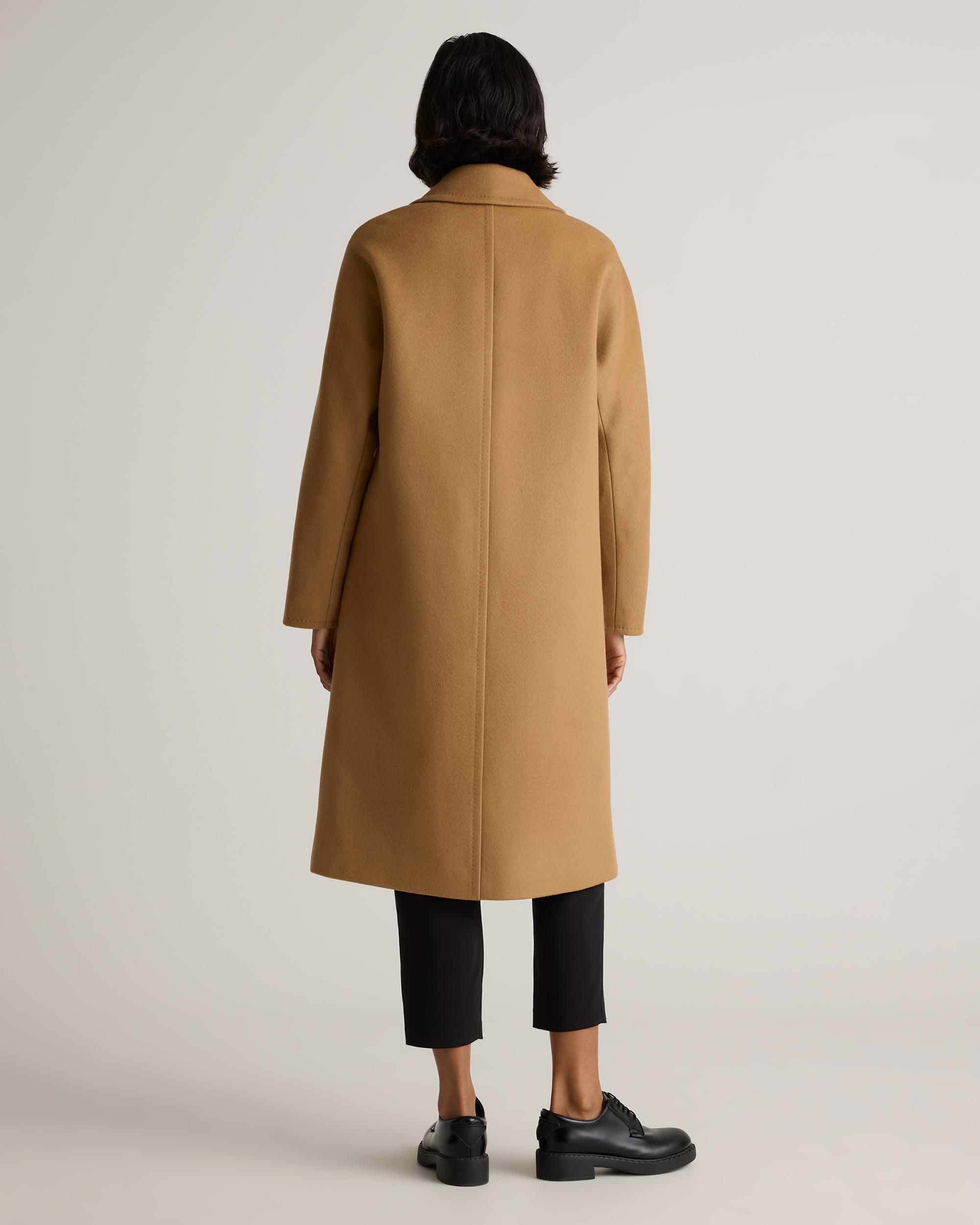 Quince | Women's Italian Wool Double-Breasted Slouch Coat Product Image