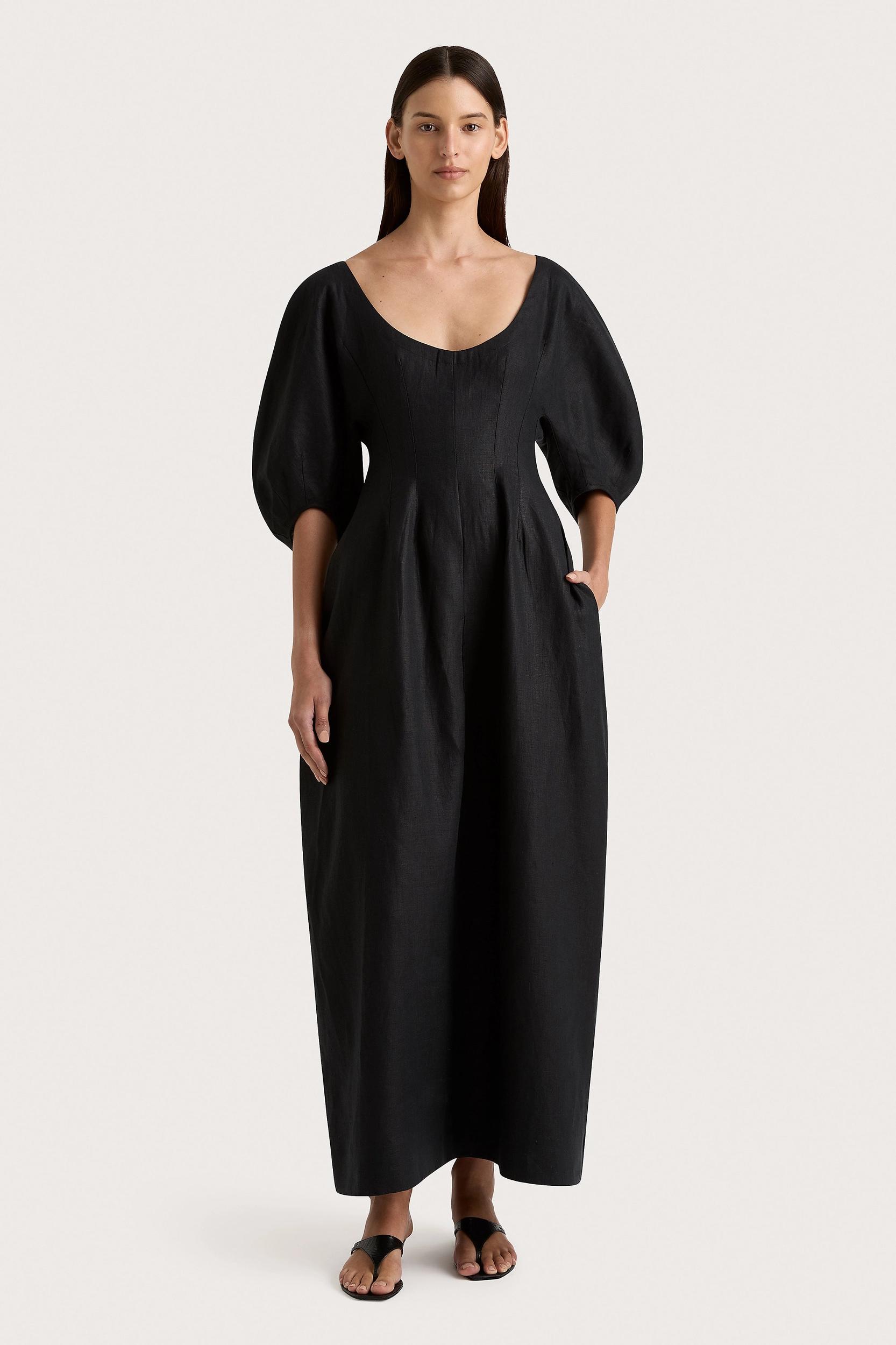 Raynara Maxi Dress Black - Final Sale Product Image