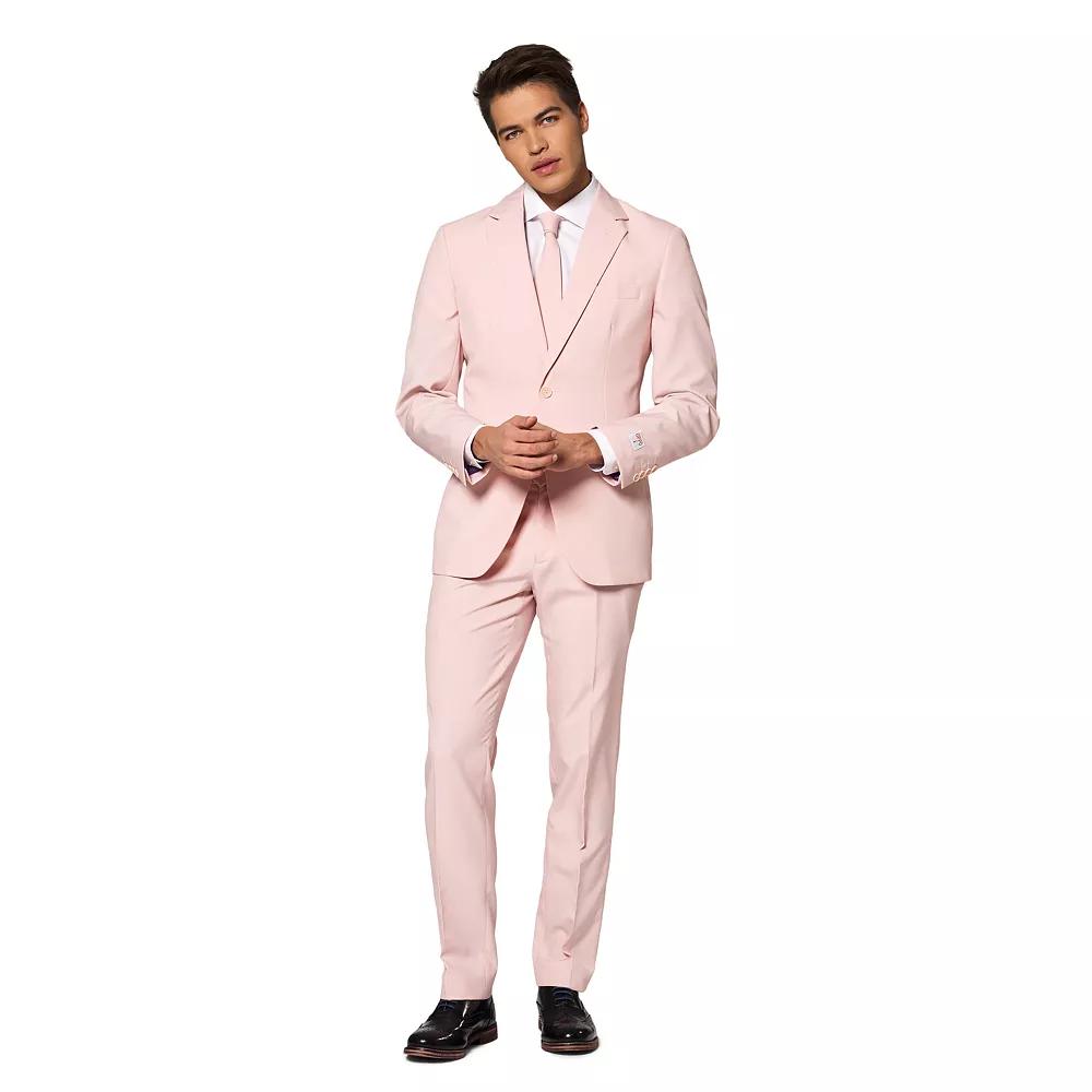 Mens OppoSuits Slim-Fit Solid Suit & Tie Set Product Image