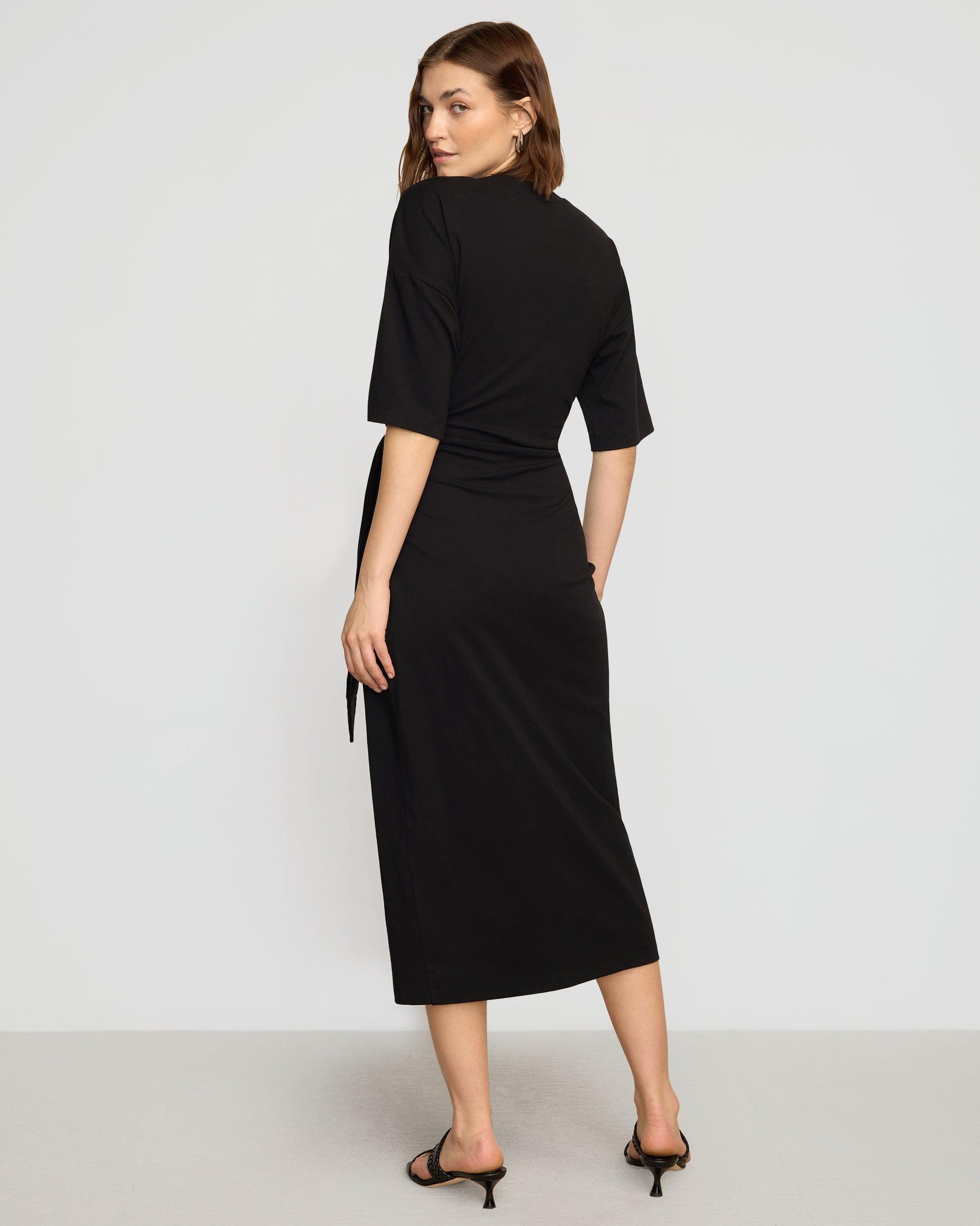 Noa Organic Cotton T-Shirt Wrap Dress Product Image