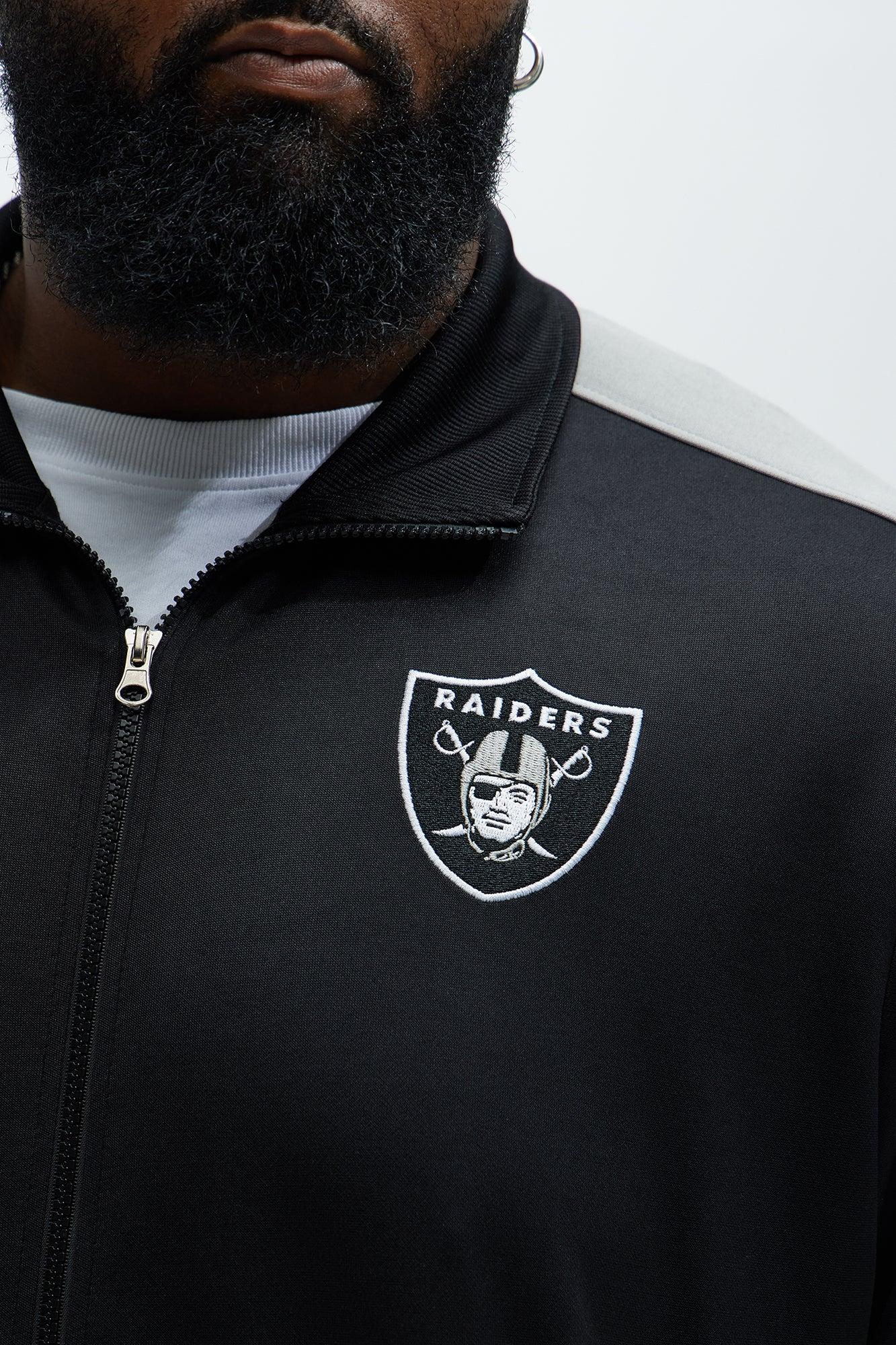Raiders Stand By Track Jacket - Black Male Product Image