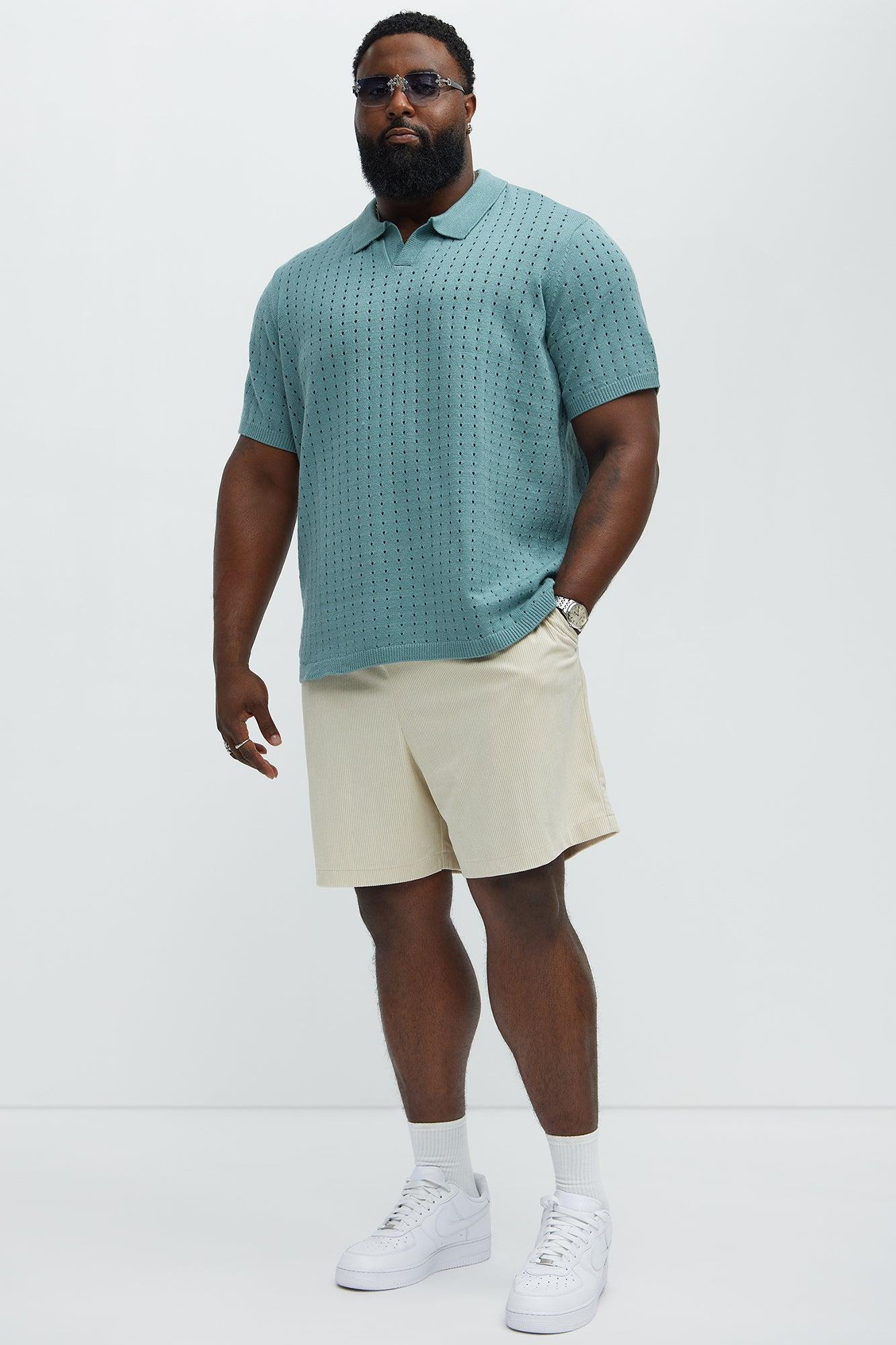 Beau Relaxed Corduroy Shorts - Cream Product Image