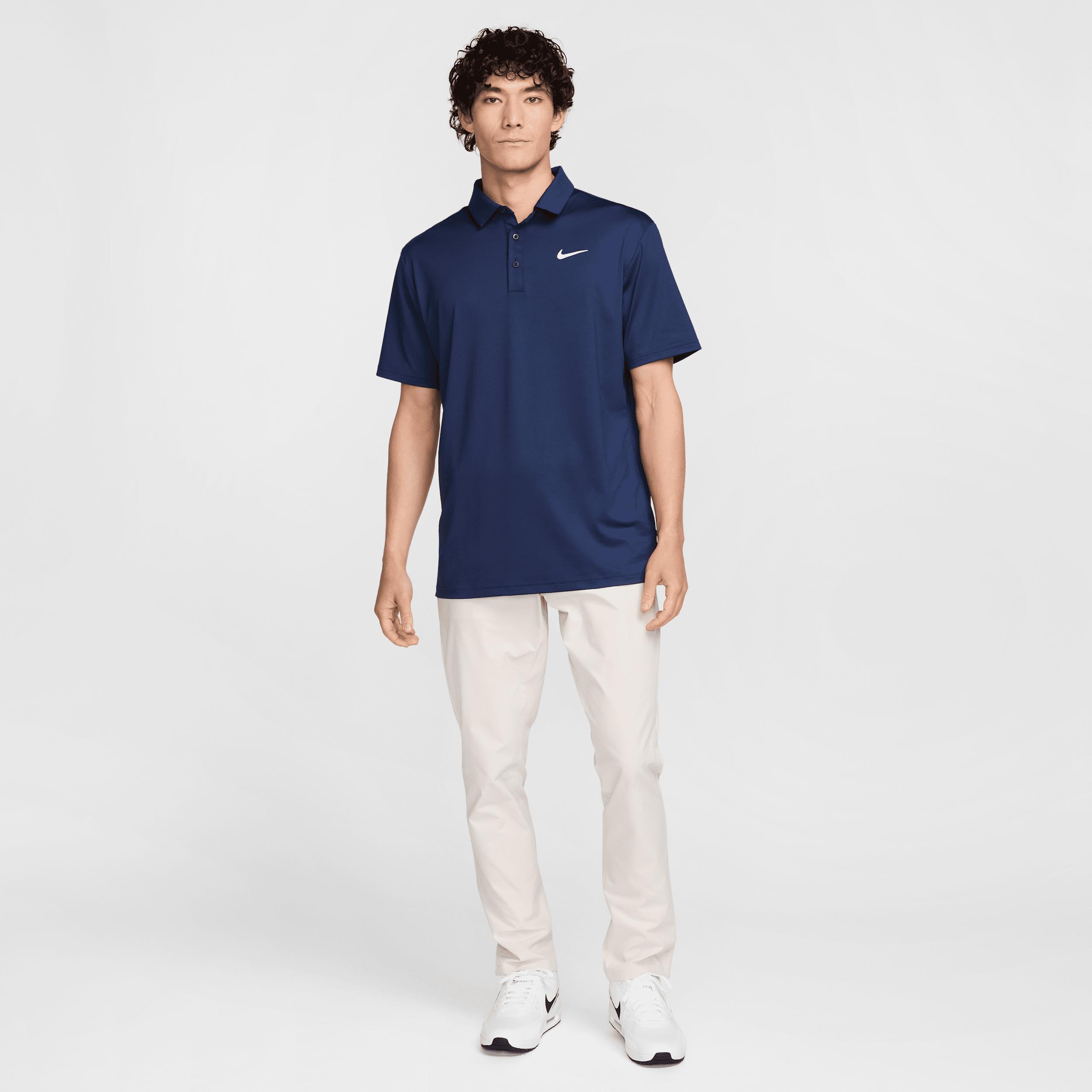 Nike Mens Tour Dri-FIT Solid Golf Polo | FZ7481-410 Product Image
