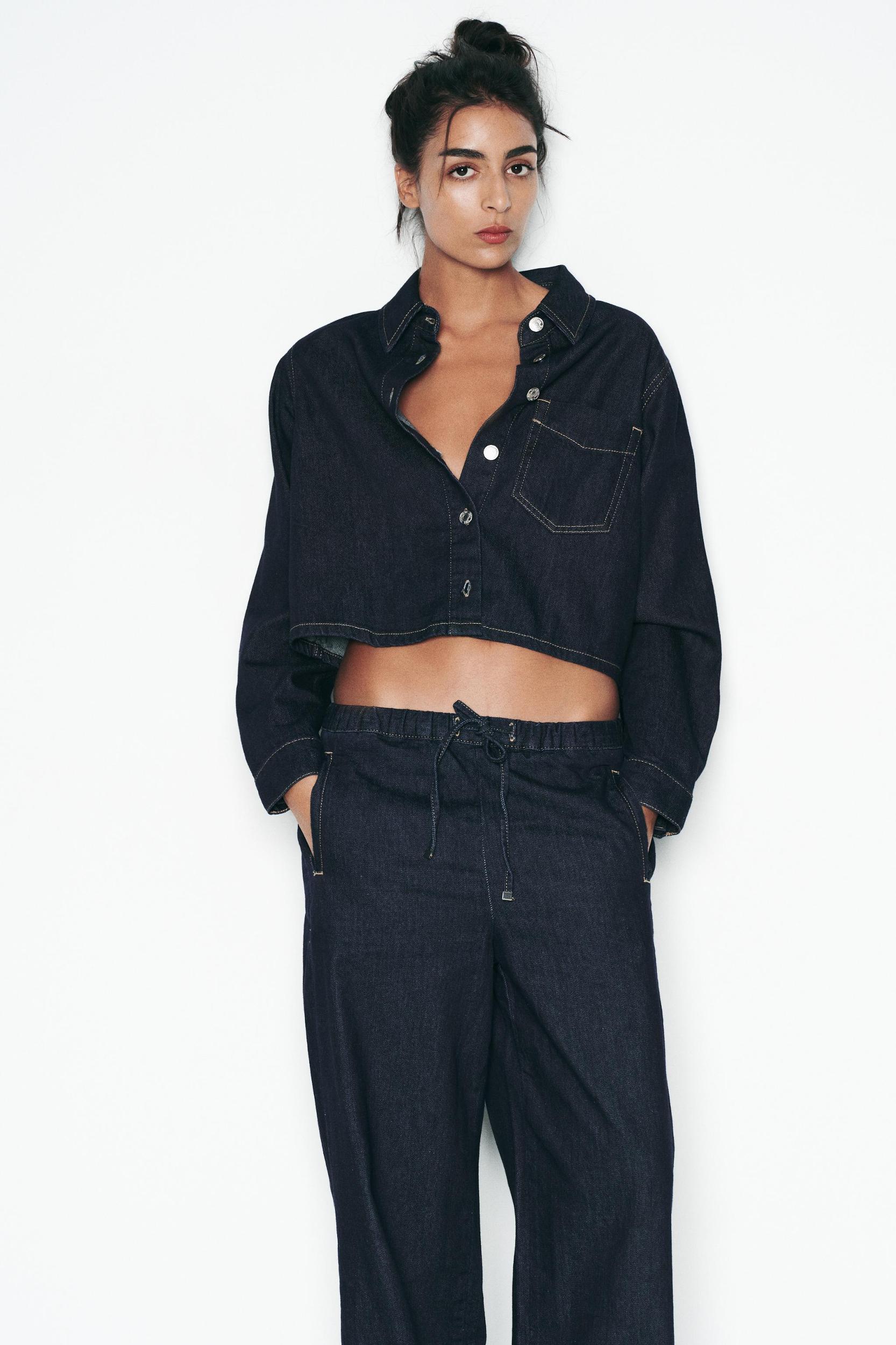 Z1975 HIGH RISE WIDE LEG JOGGER JEANS Product Image