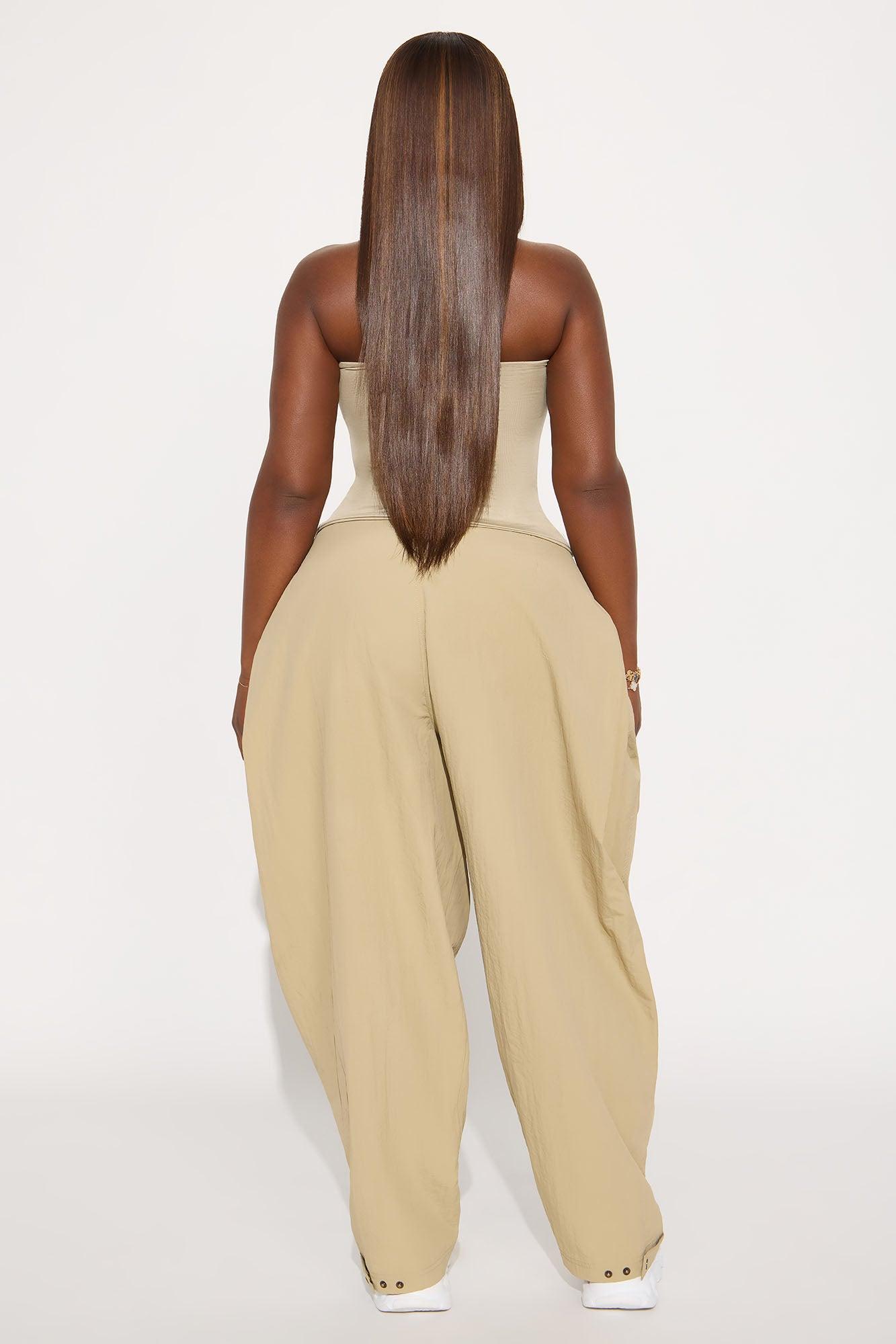 Contour Double Lined Tube Top - Stone Female Product Image