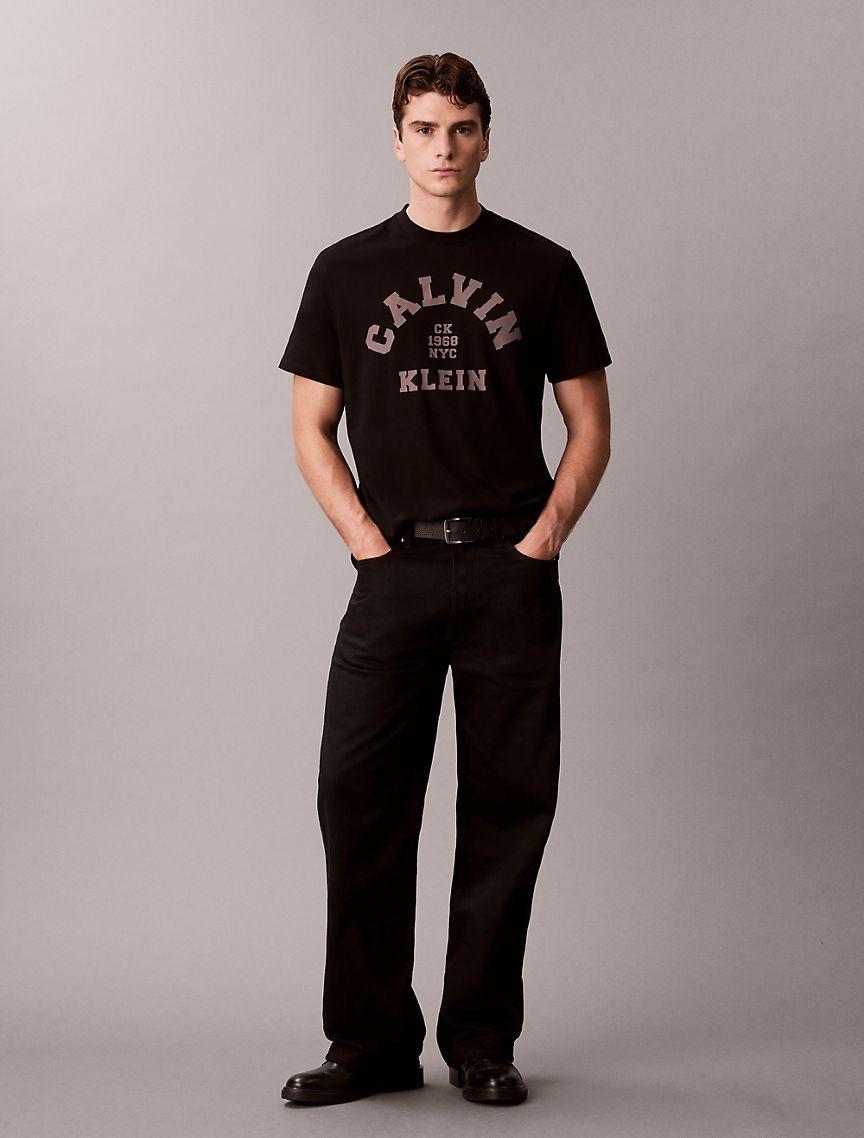 Varsity Logo Graphic Relaxed T-Shirt Product Image