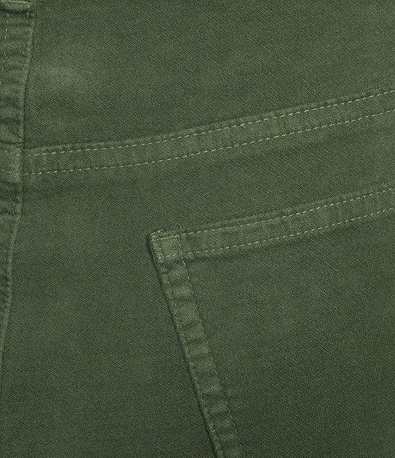 J.McLaughlin Egret Mid-Rise 5-Pocket Slim Leg Cigarette Pants Product Image