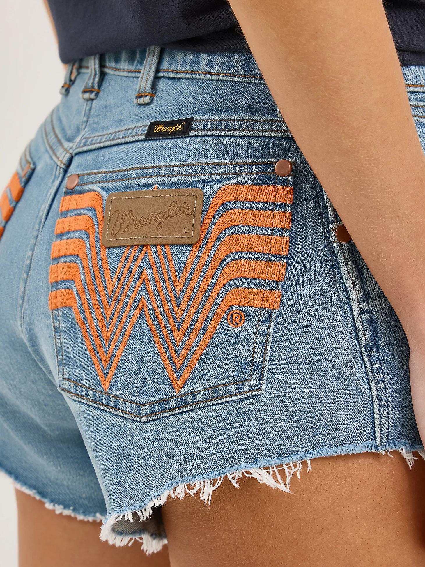 Wrangler x Whataburger Reworked Short | Women's SHORTS & SKIRTS | Wrangler® Product Image
