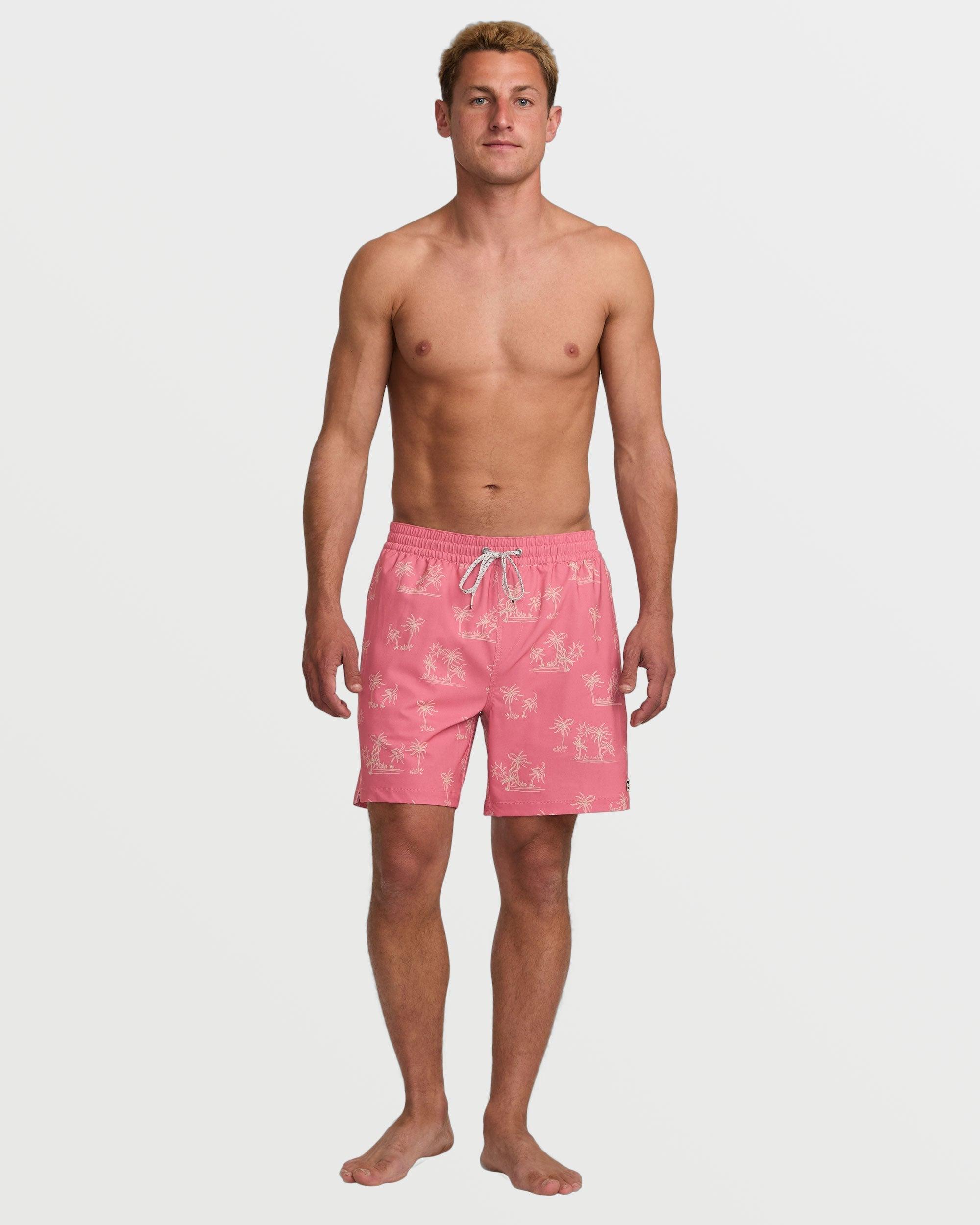 Kirra Throw On Laybacks 19' Trunks - Deep Blue Male Product Image