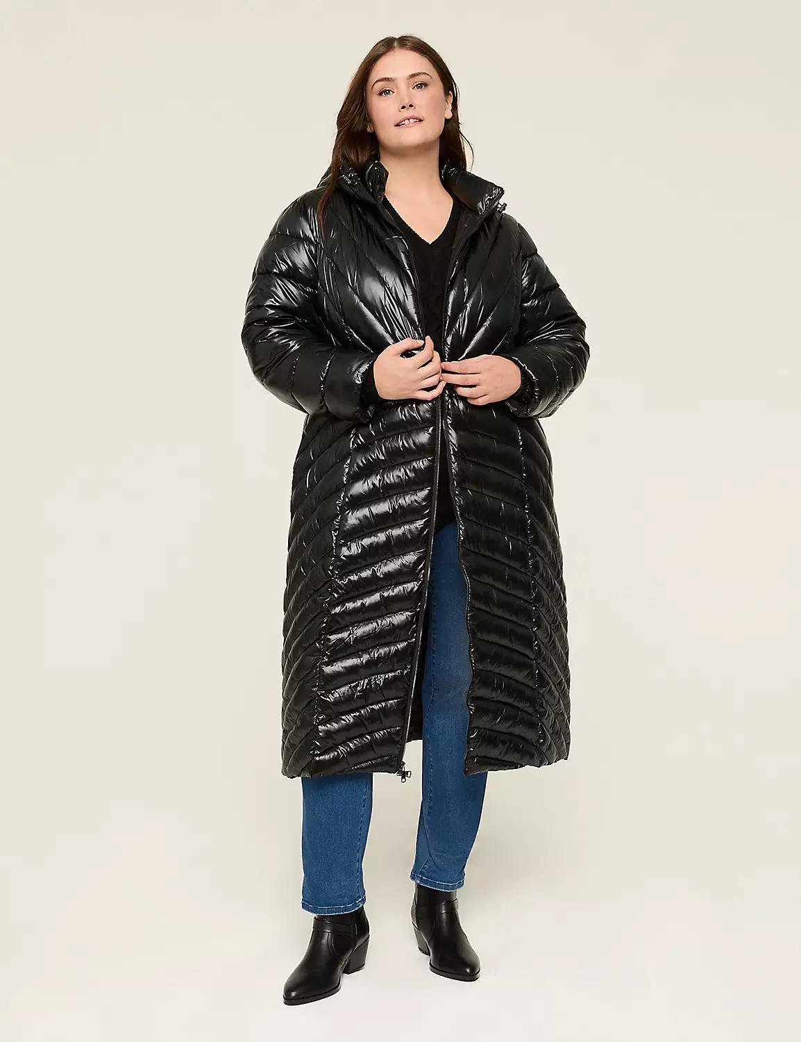 Hooded Maxi Puffer Product Image