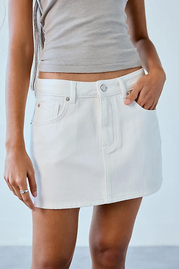 BDG Onna Denim Micro Mini Skirt Womens at Urban Outfitters Product Image