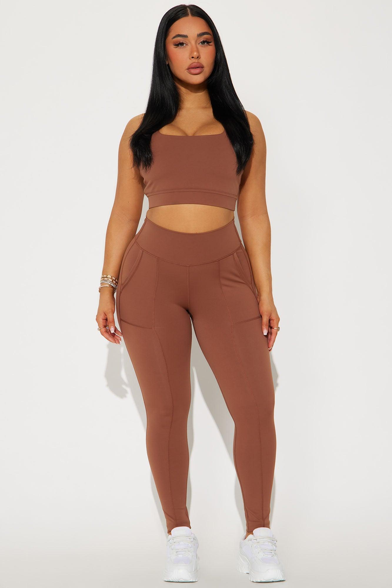 Oma Active Legging Set - Mocha Product Image
