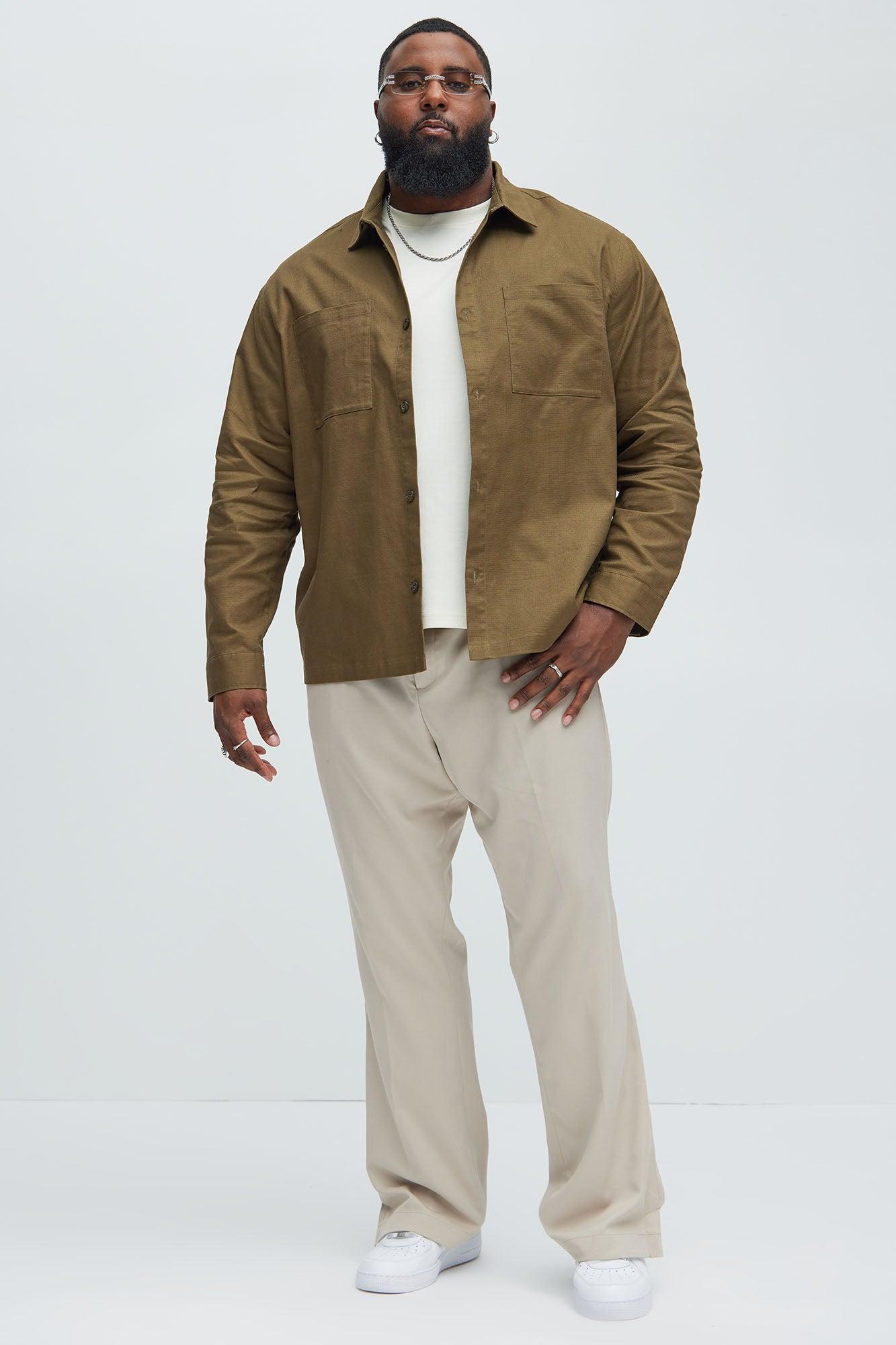 Eastman Pocket Button Up Shirt - Olive Product Image