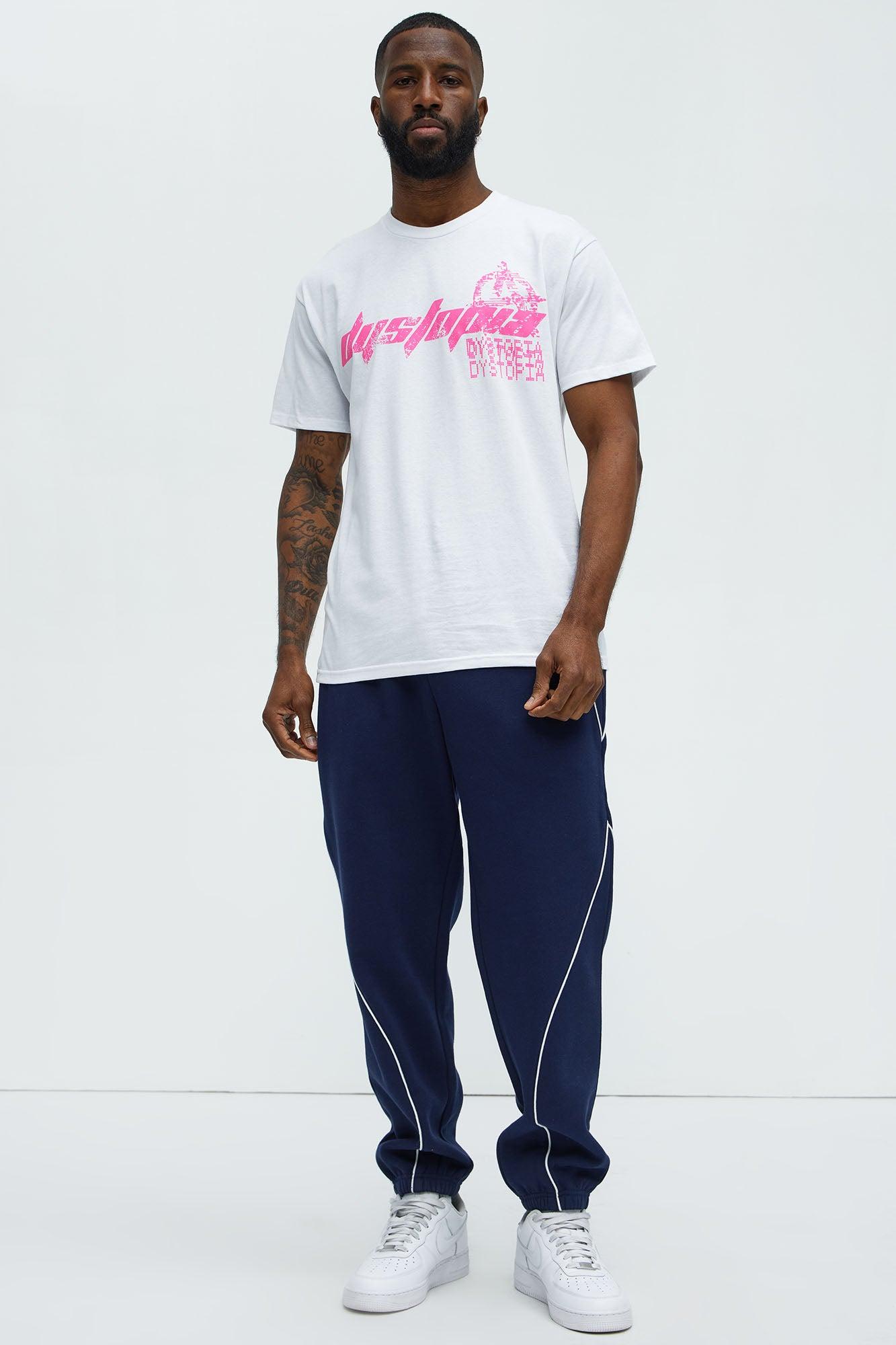 Dystopia Short Sleeve Tee - White Product Image