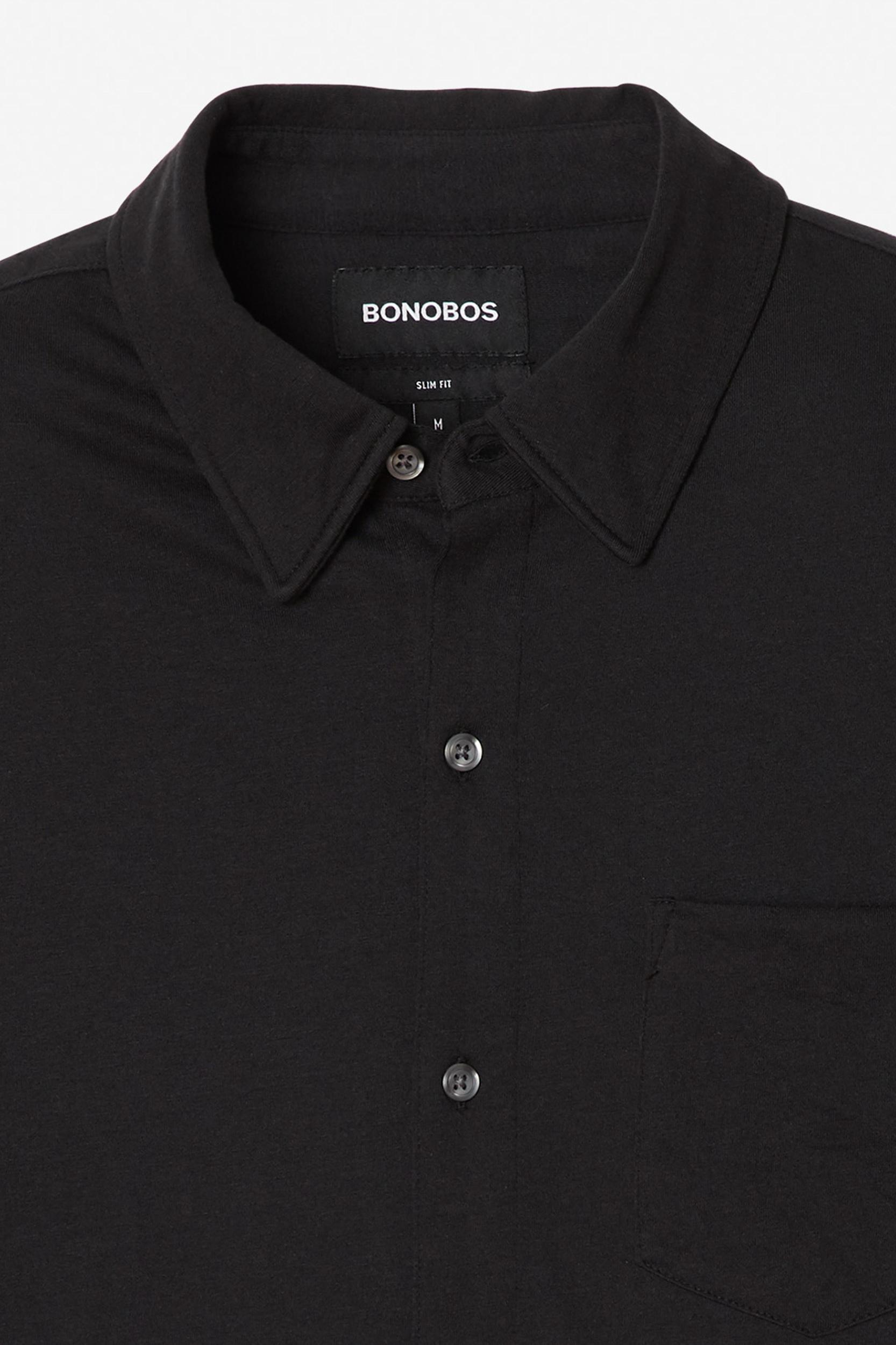 Knit Button-Down Product Image