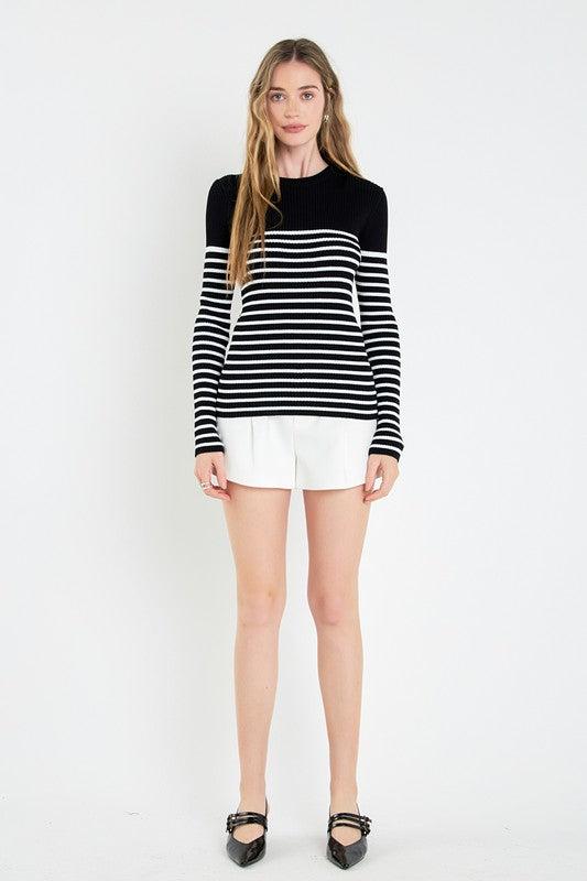 Parie Striped Pullover Product Image