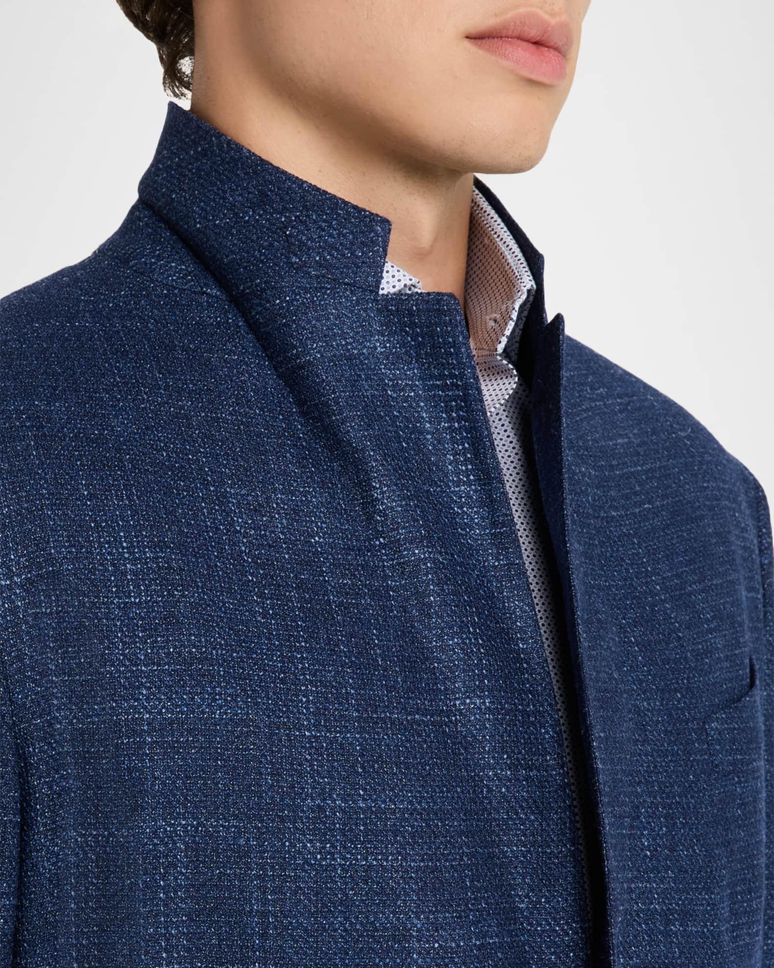 Men's Textured Winter Crossover Blazer Product Image