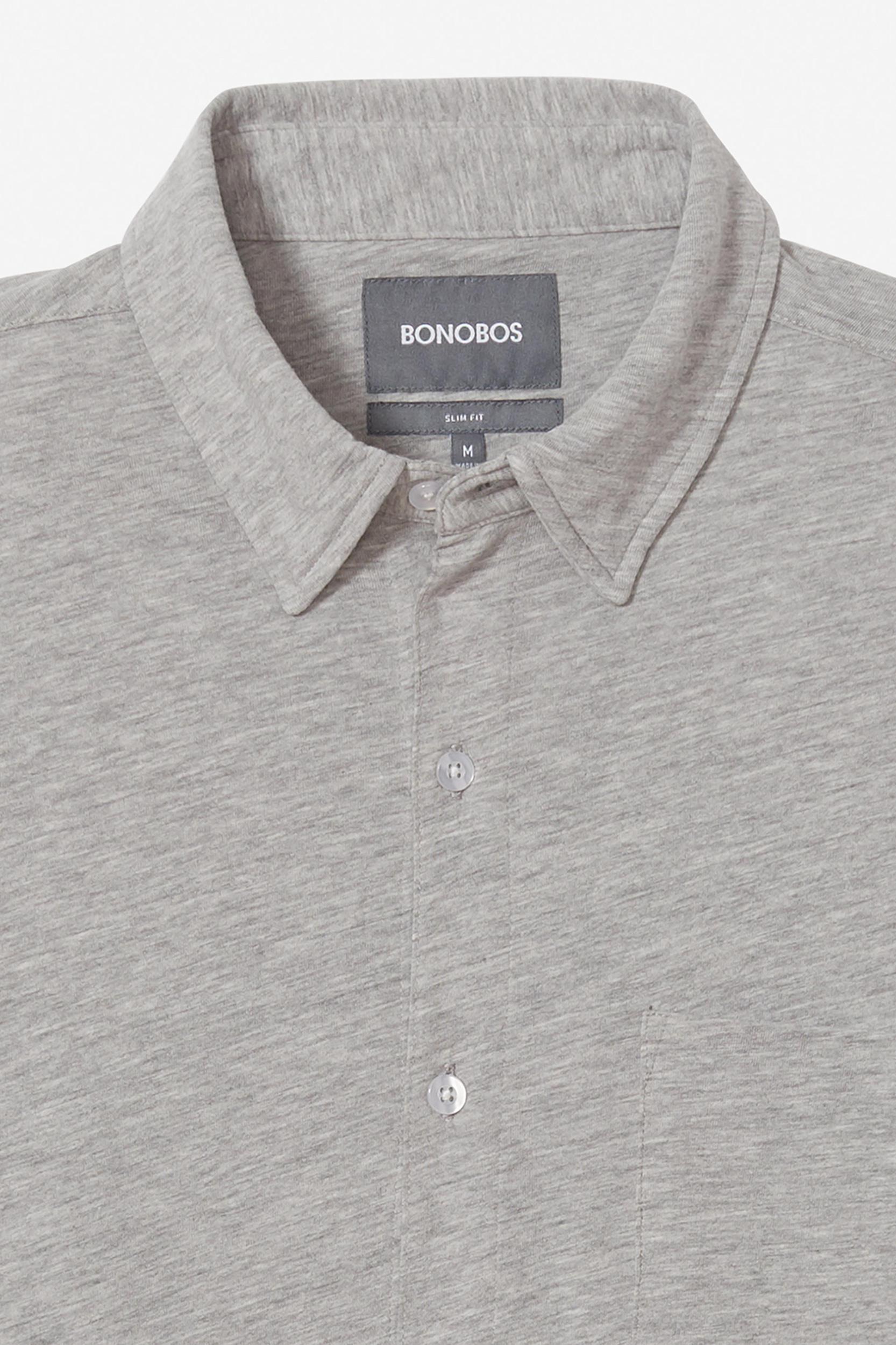 Knit Button-Down Product Image