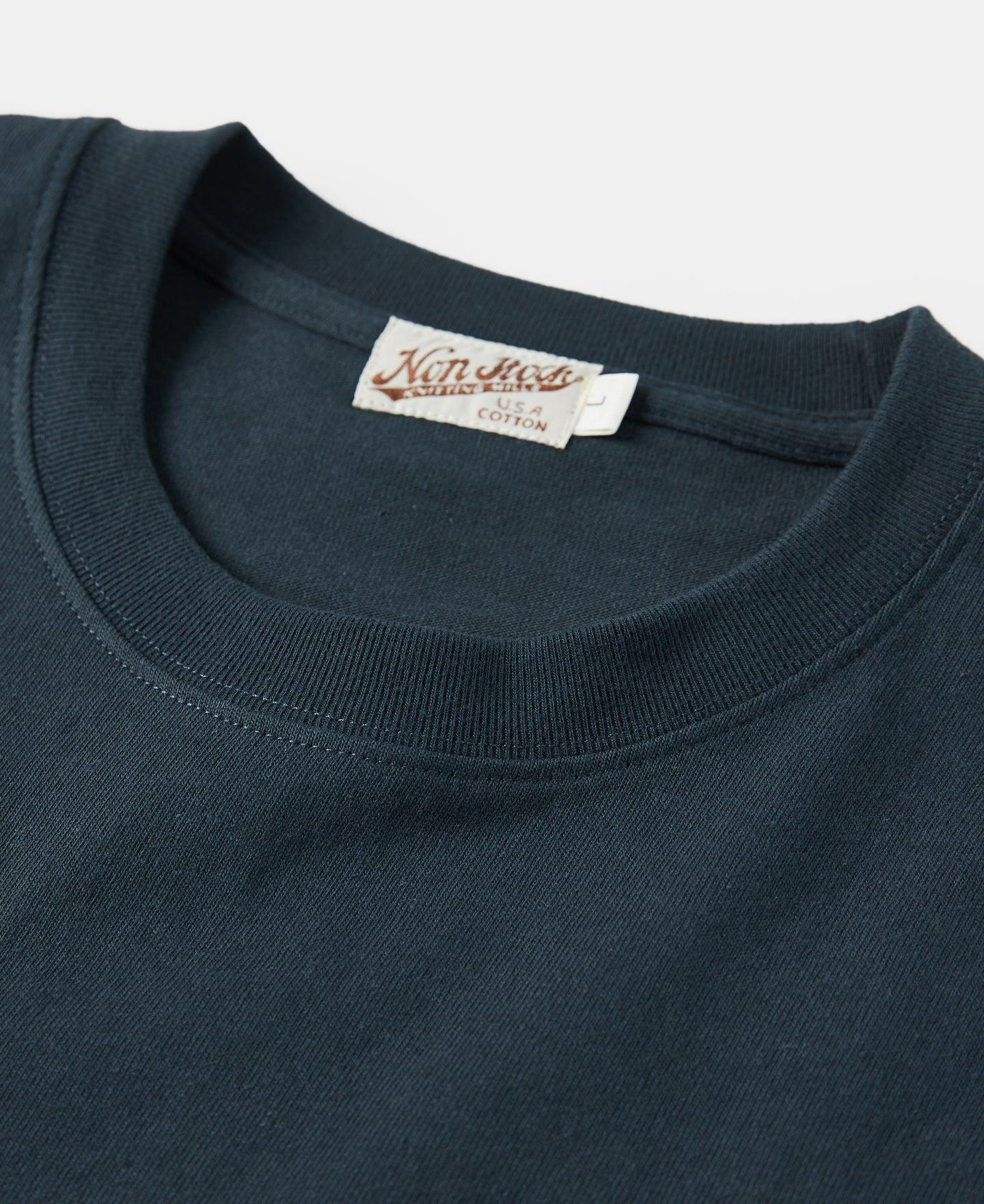 9 oz US Cotton Tubular T-Shirt - Vintage Black Product Image