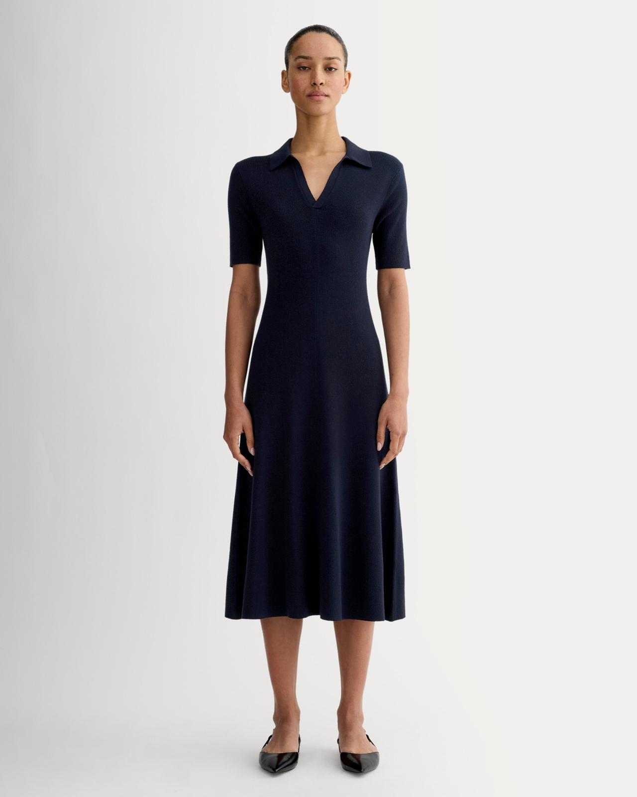 Womens Knit Polo Dress by Everlane Product Image