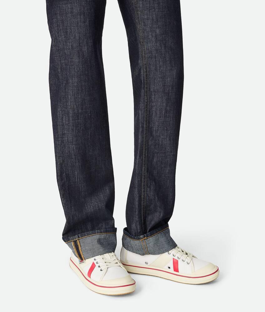 Women's Eliot Sneaker in White/sea salt Product Image