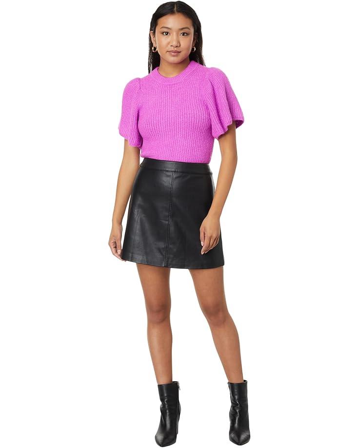 Short Sleeve V-neck Sweater Product Image