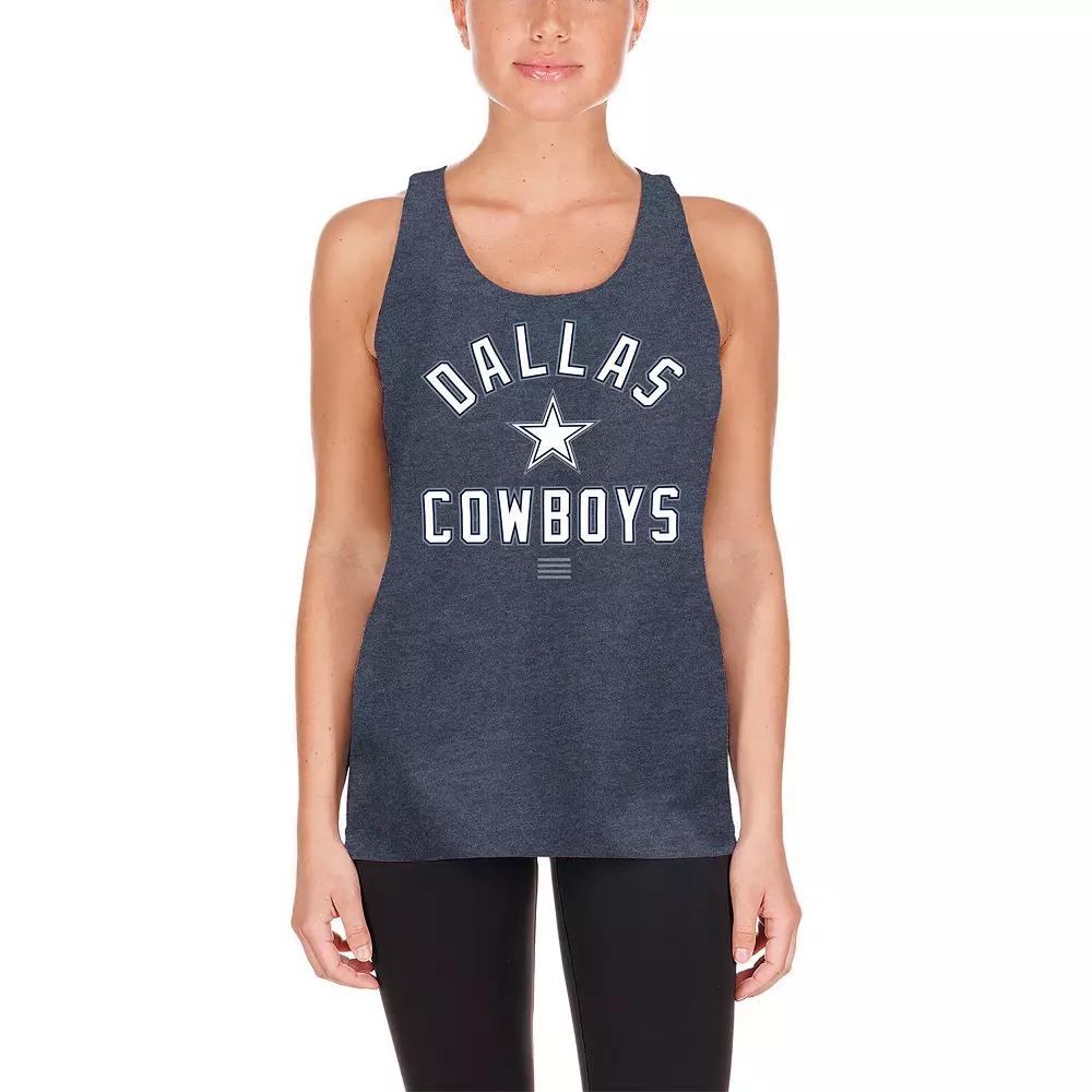 Women's New Era Navy Dallas Cowboys 2024 NFL Training Camp Tank Top,  Product Image