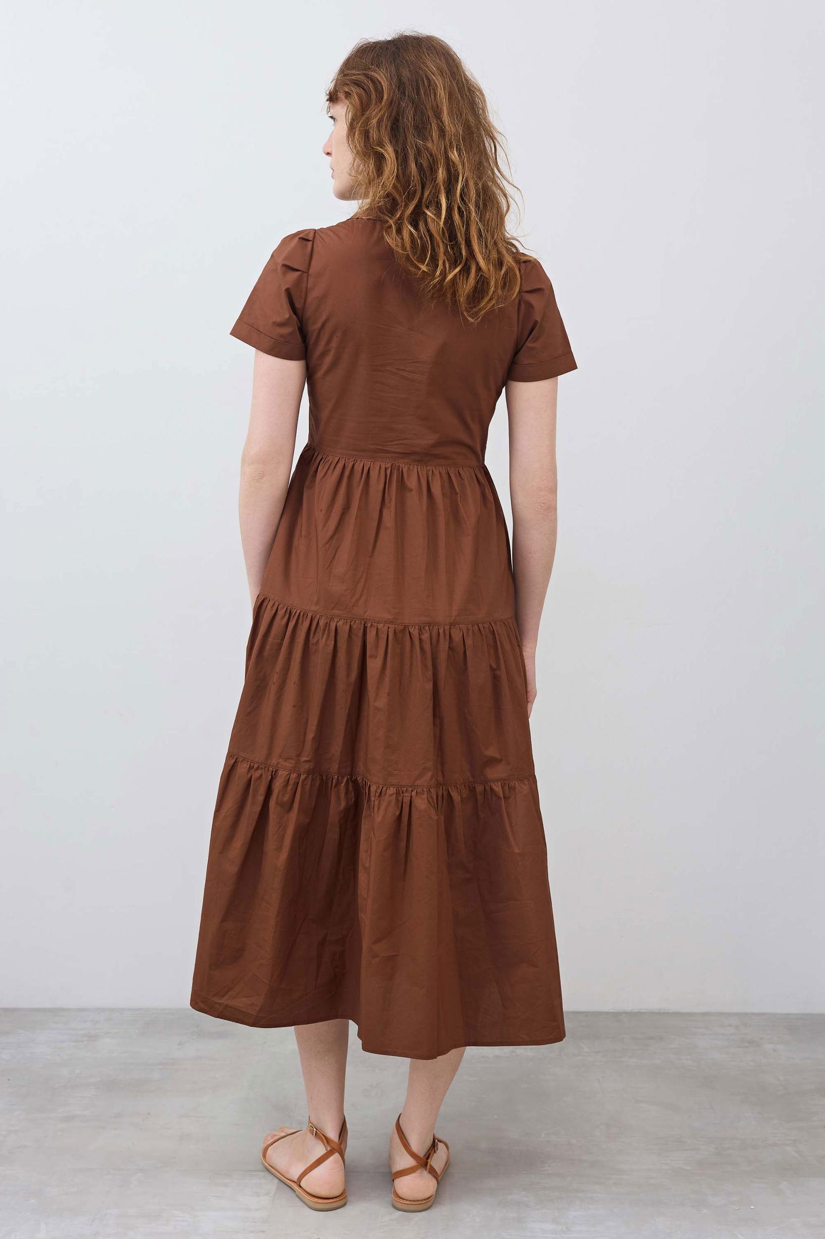 Breaking Free Long Poplin Dress Product Image