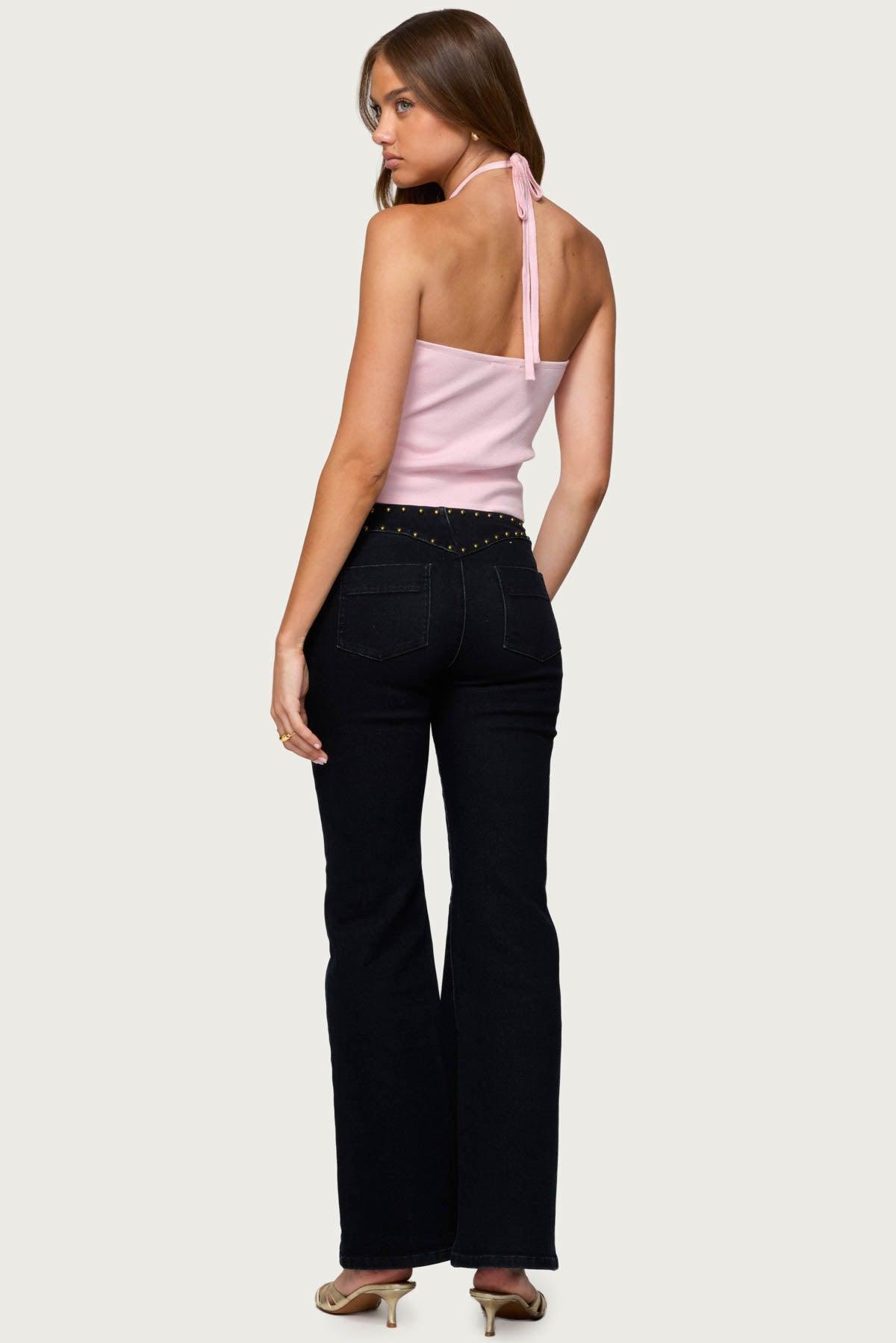 Hollis Knit Halter Top Product Image