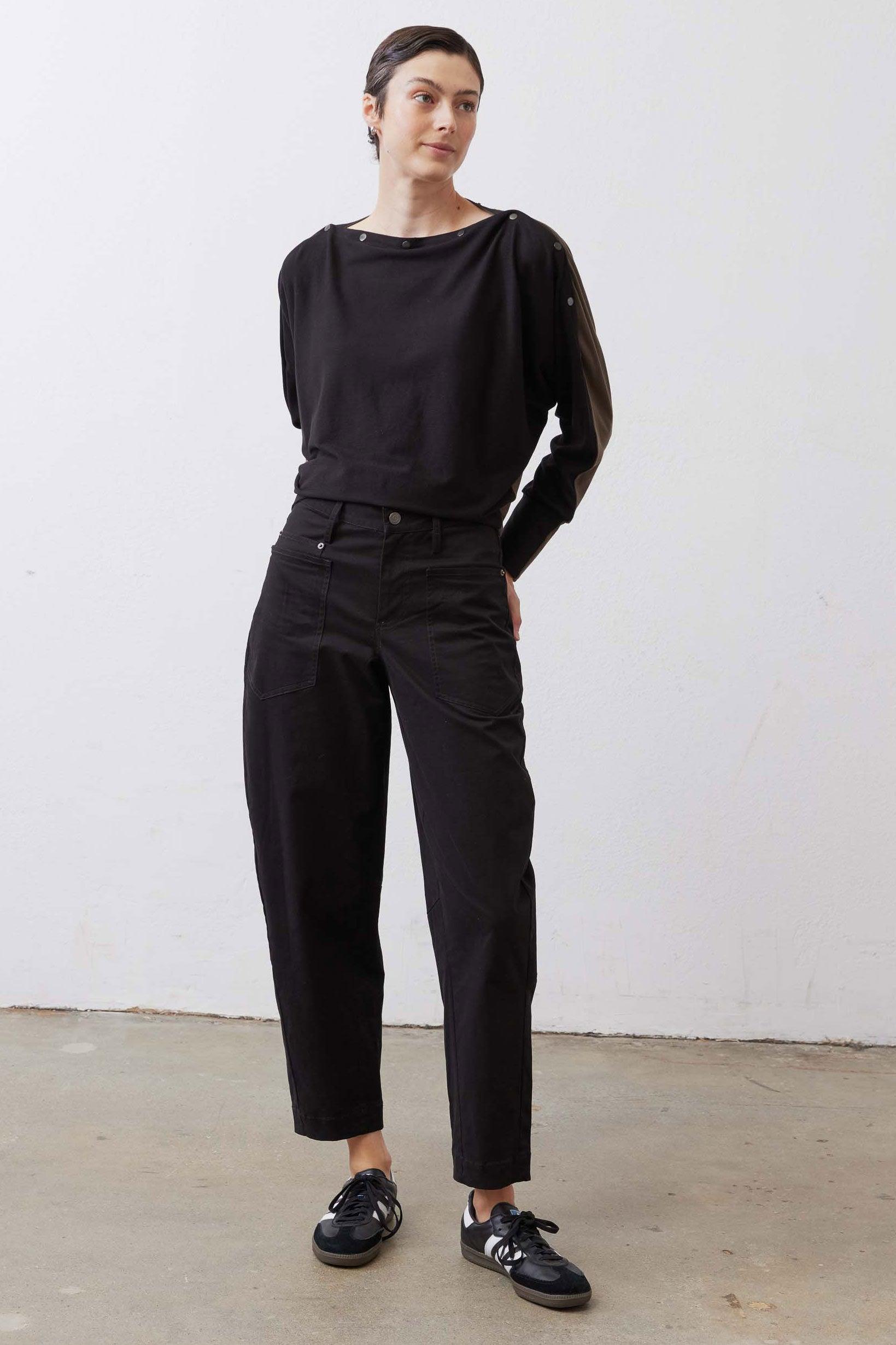 The Slouchy Soft Twill Pants Product Image
