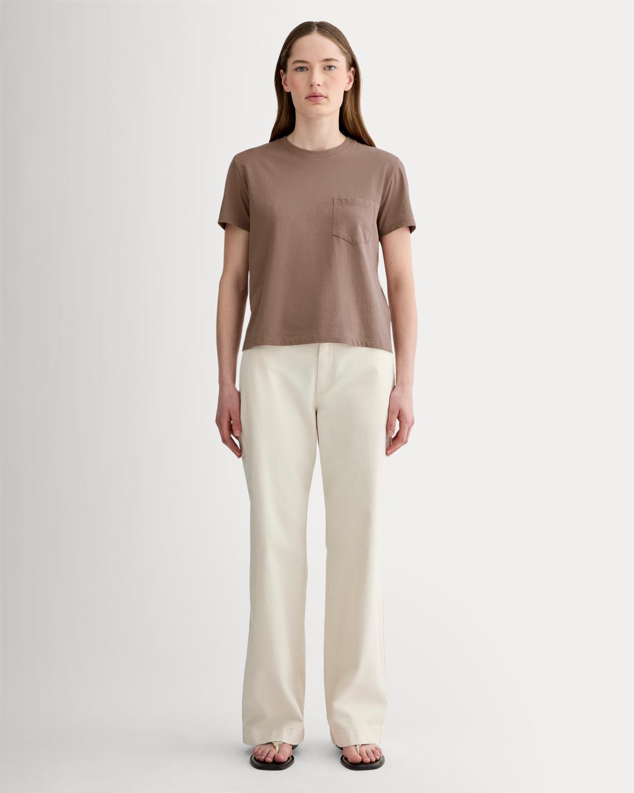 Womens Box-Cut T-Shirt in Essential Cotton by Everlane Product Image