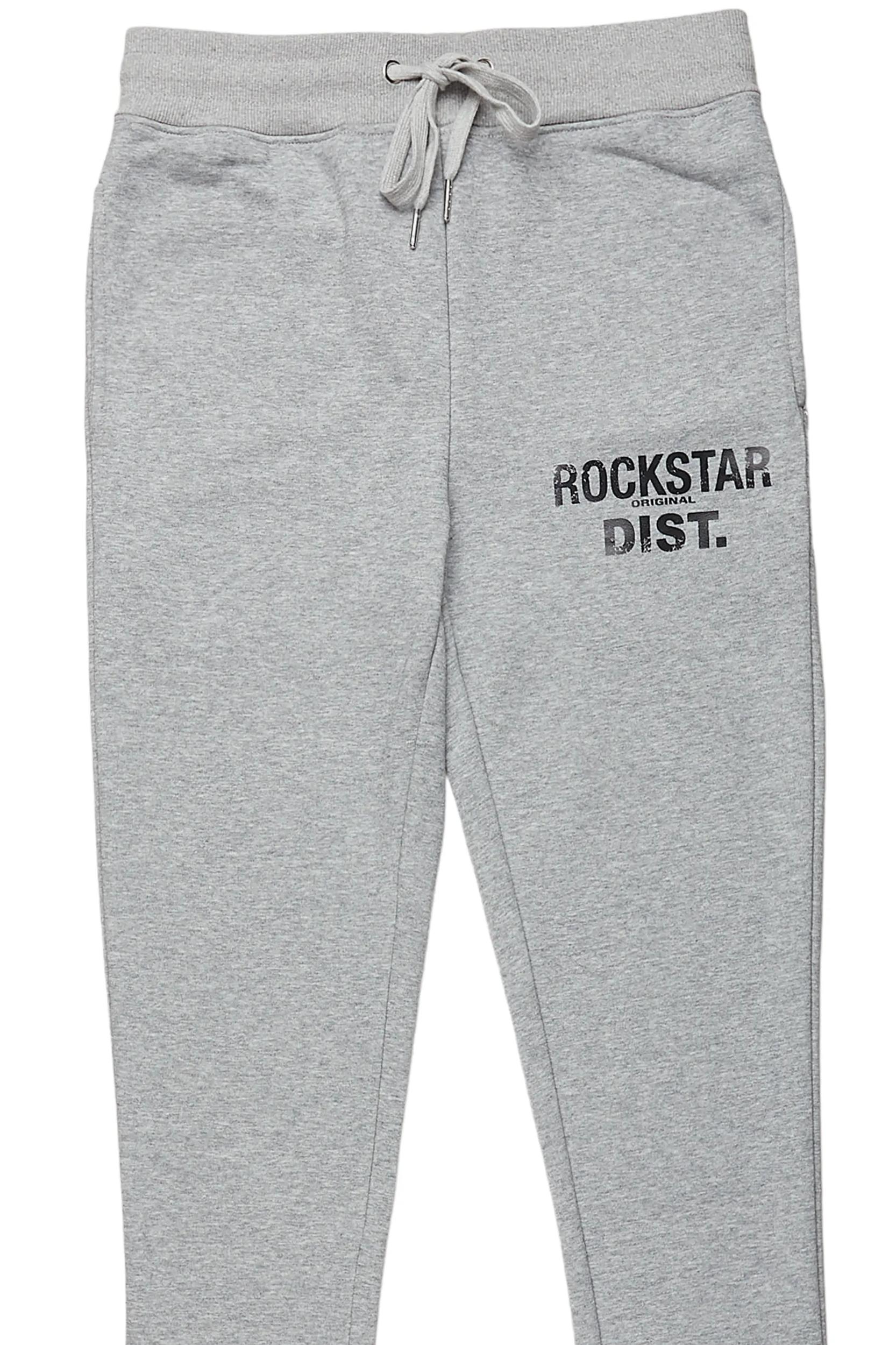 Alpine Grey Stacked Flare Pant Male Product Image